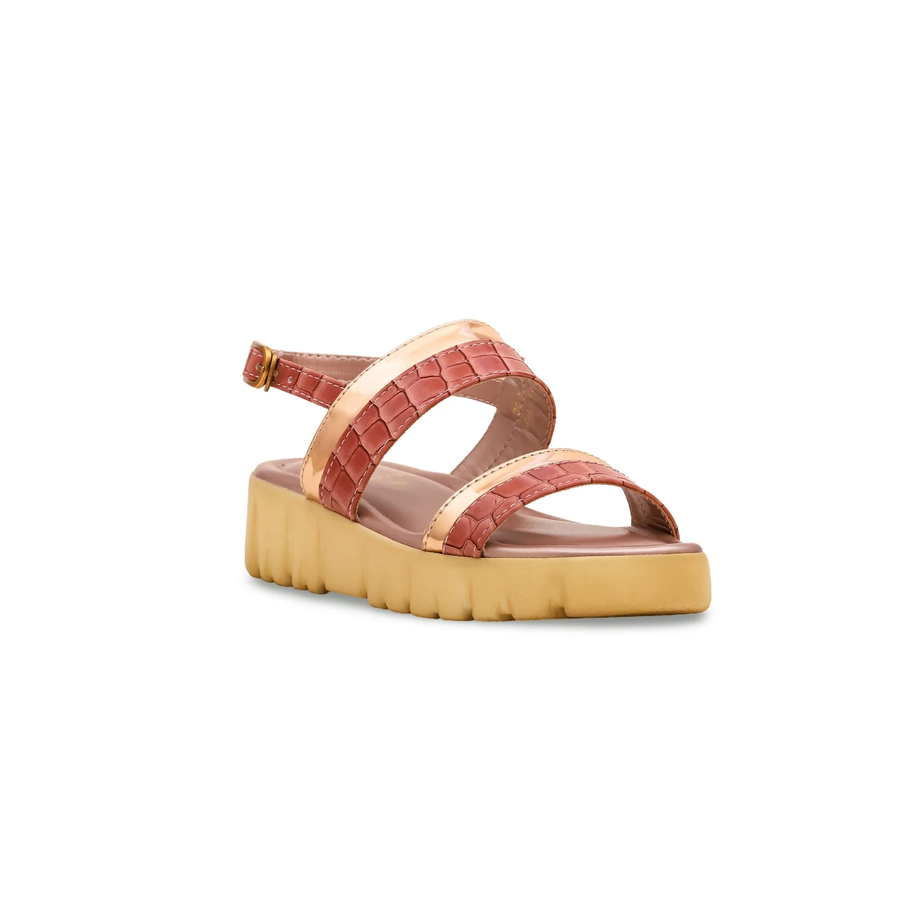 Girls Pink Formal Sandal KD7795 - Image 2