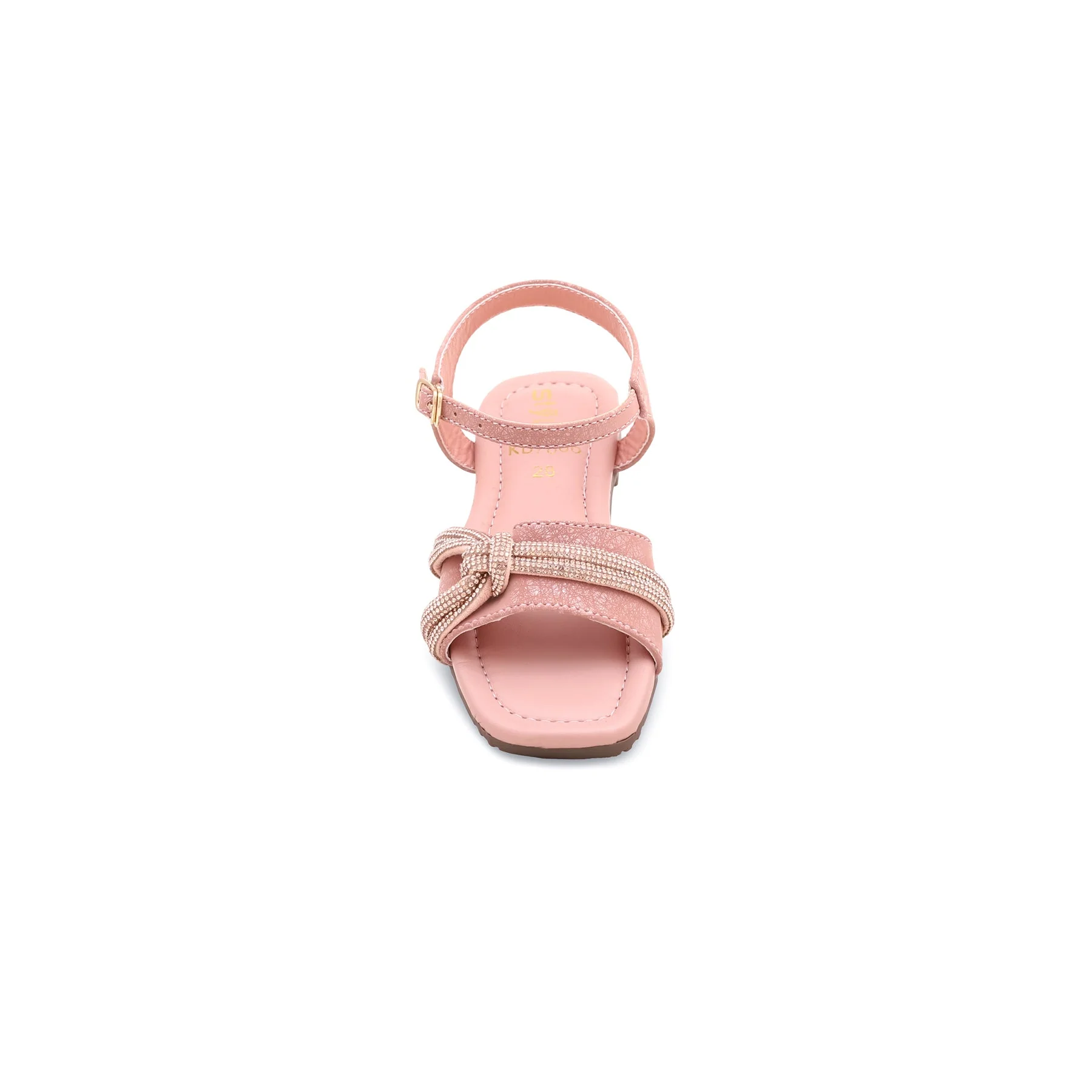 Girls Pink Formal Sandal KD7866 - Image 3