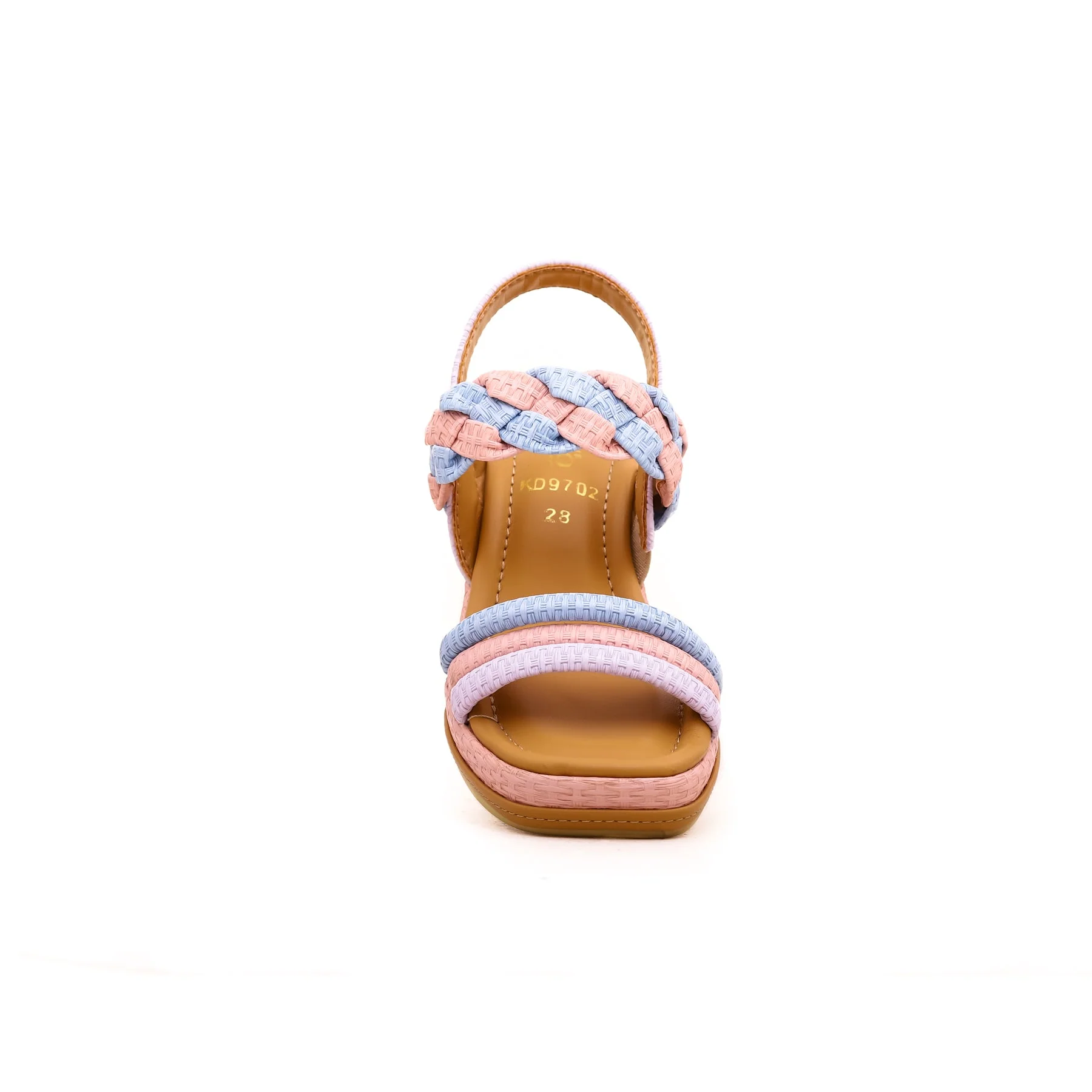 Girls Pink Formal Sandal KD9702 - Image 4