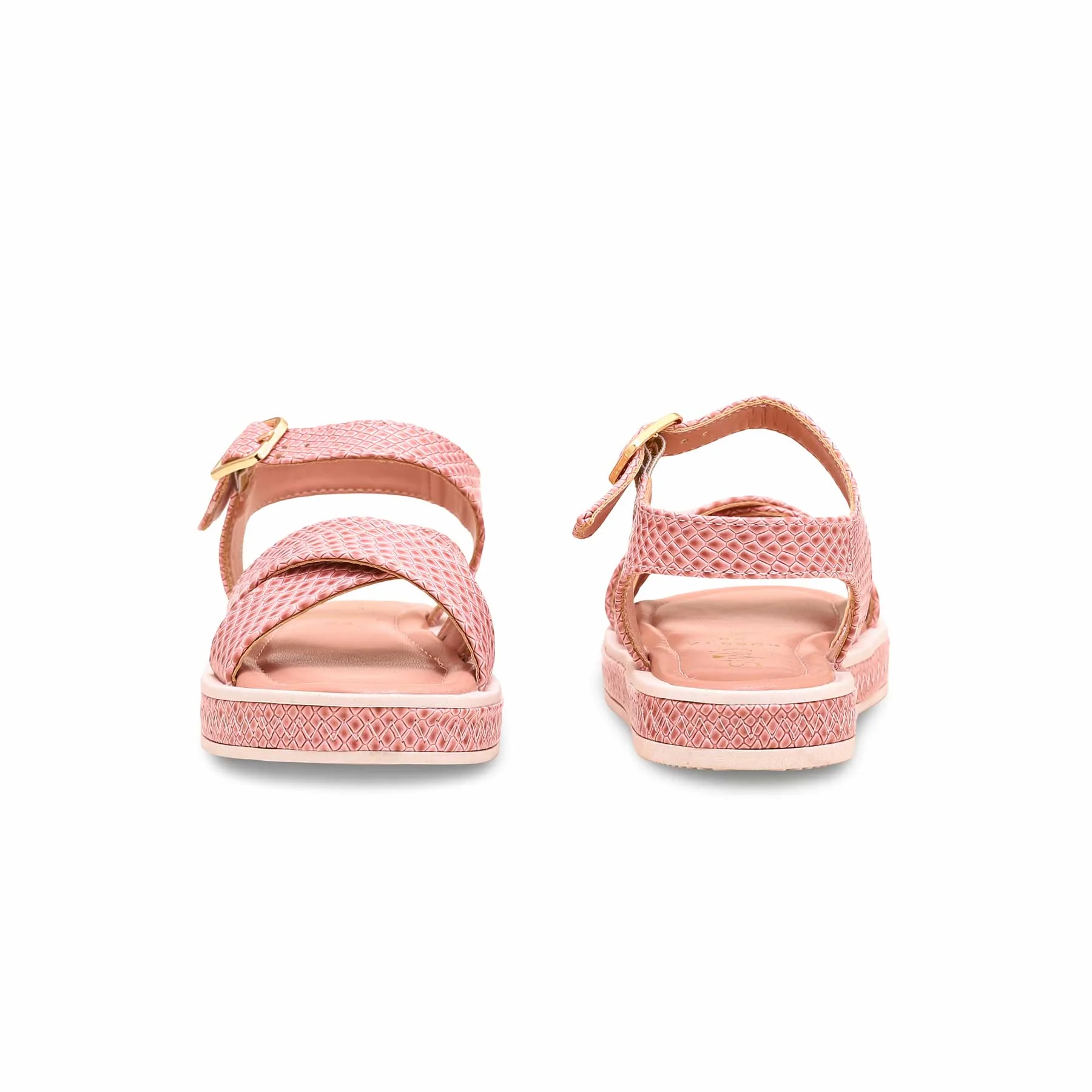 Girls Pink Formal Sandal KD9837 - Image 4