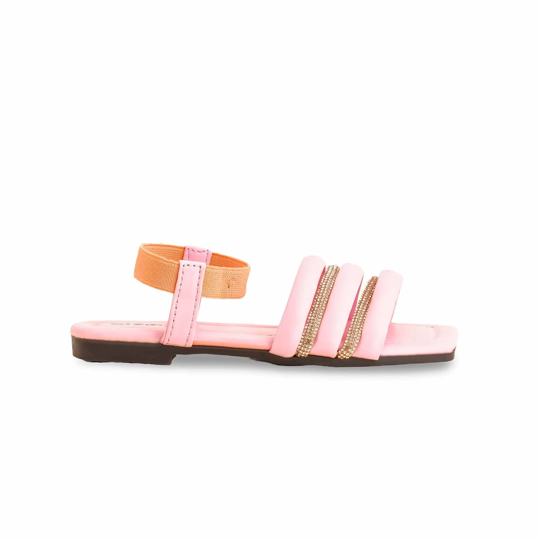 Girls Pink Formal Sandal KD9847 - Image 2