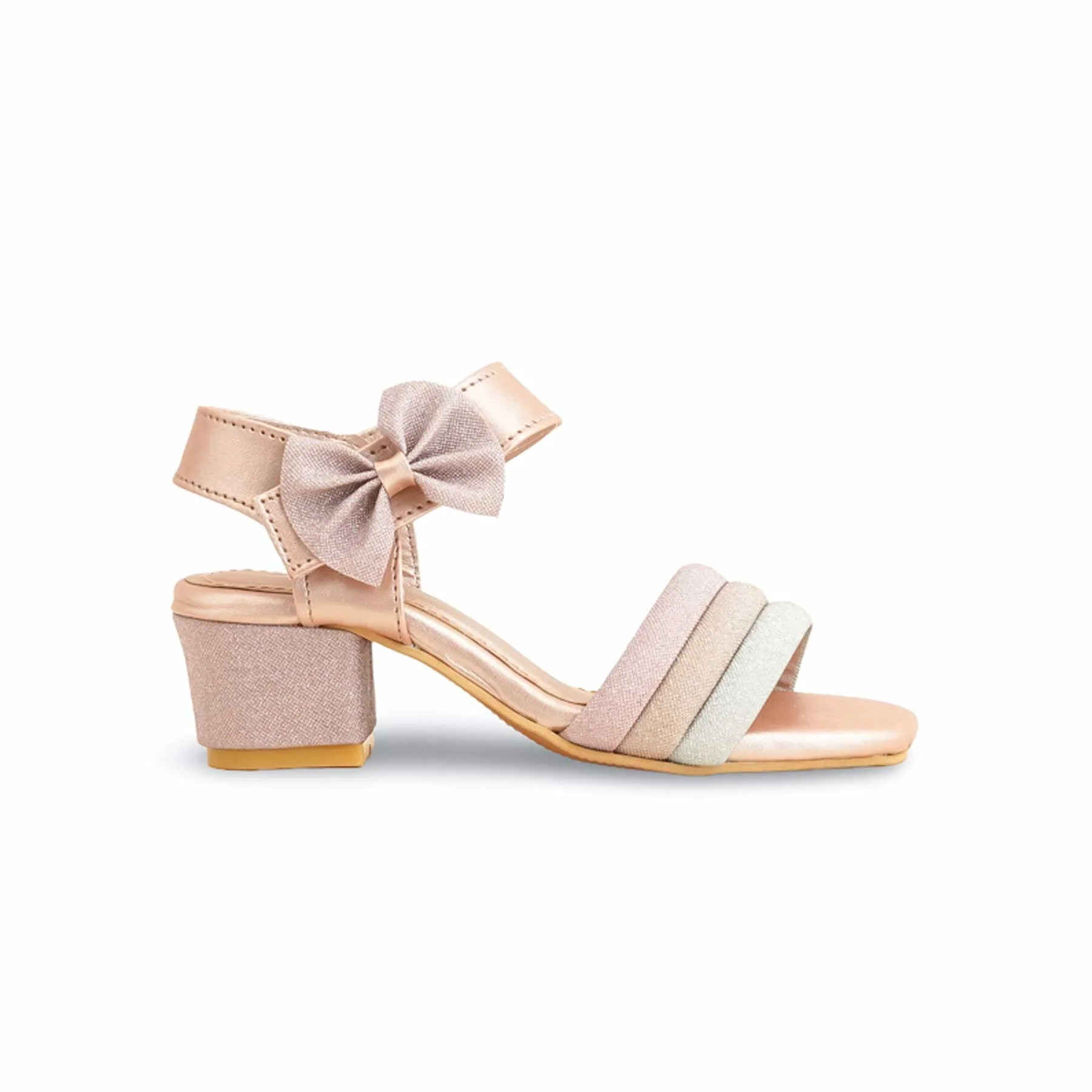 Girls Pink Formal Sandal KD9880 - Image 2