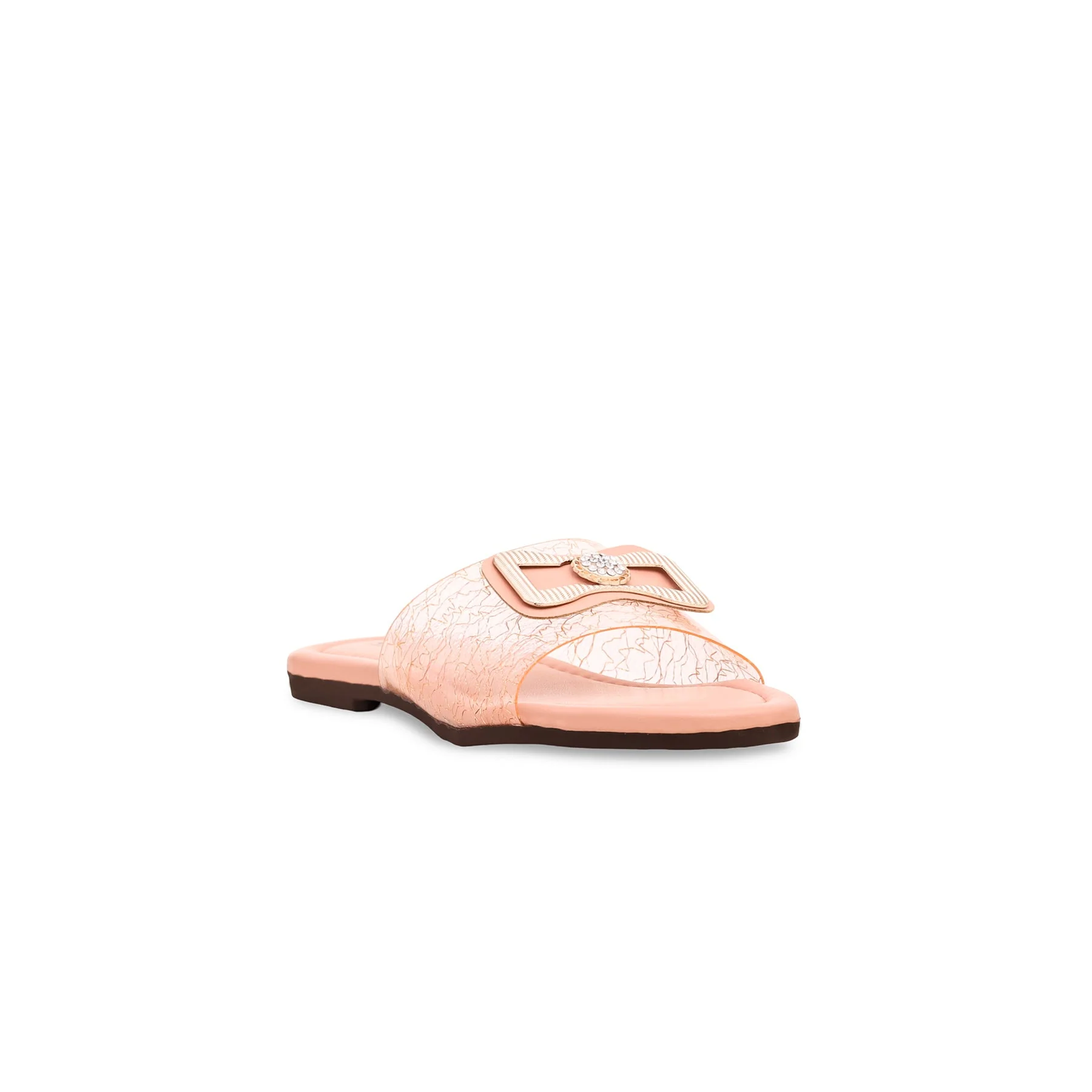 Girls Pink Formal Slipper KD5342 - Image 2