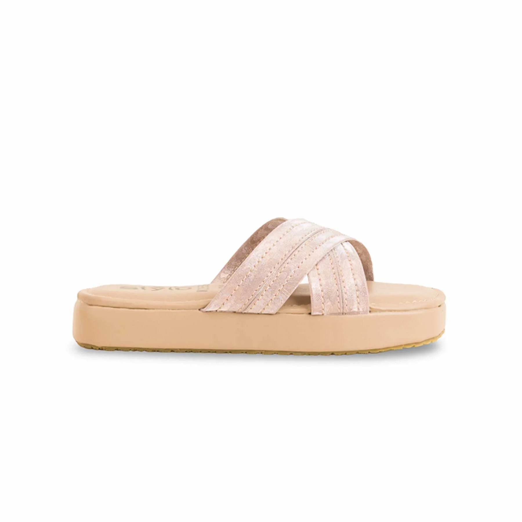 Girls Pink Formal Slipper KD5562 - Image 2