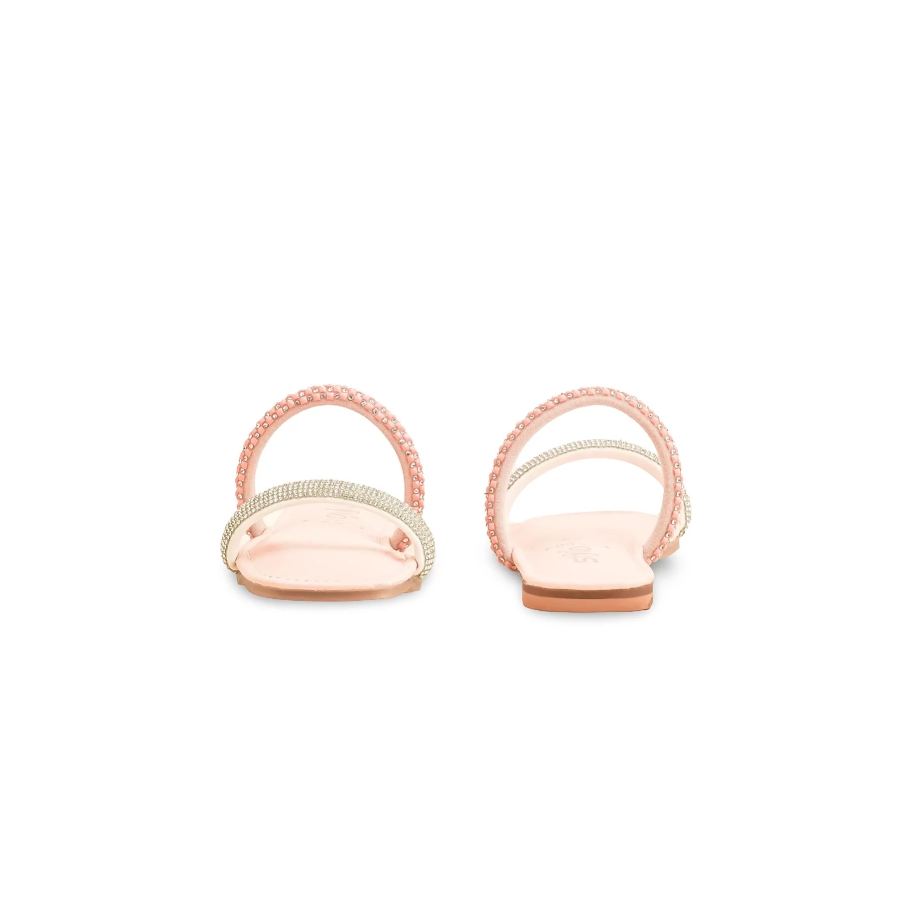 Girls Pink Formal Slipper KD5604 - Image 4