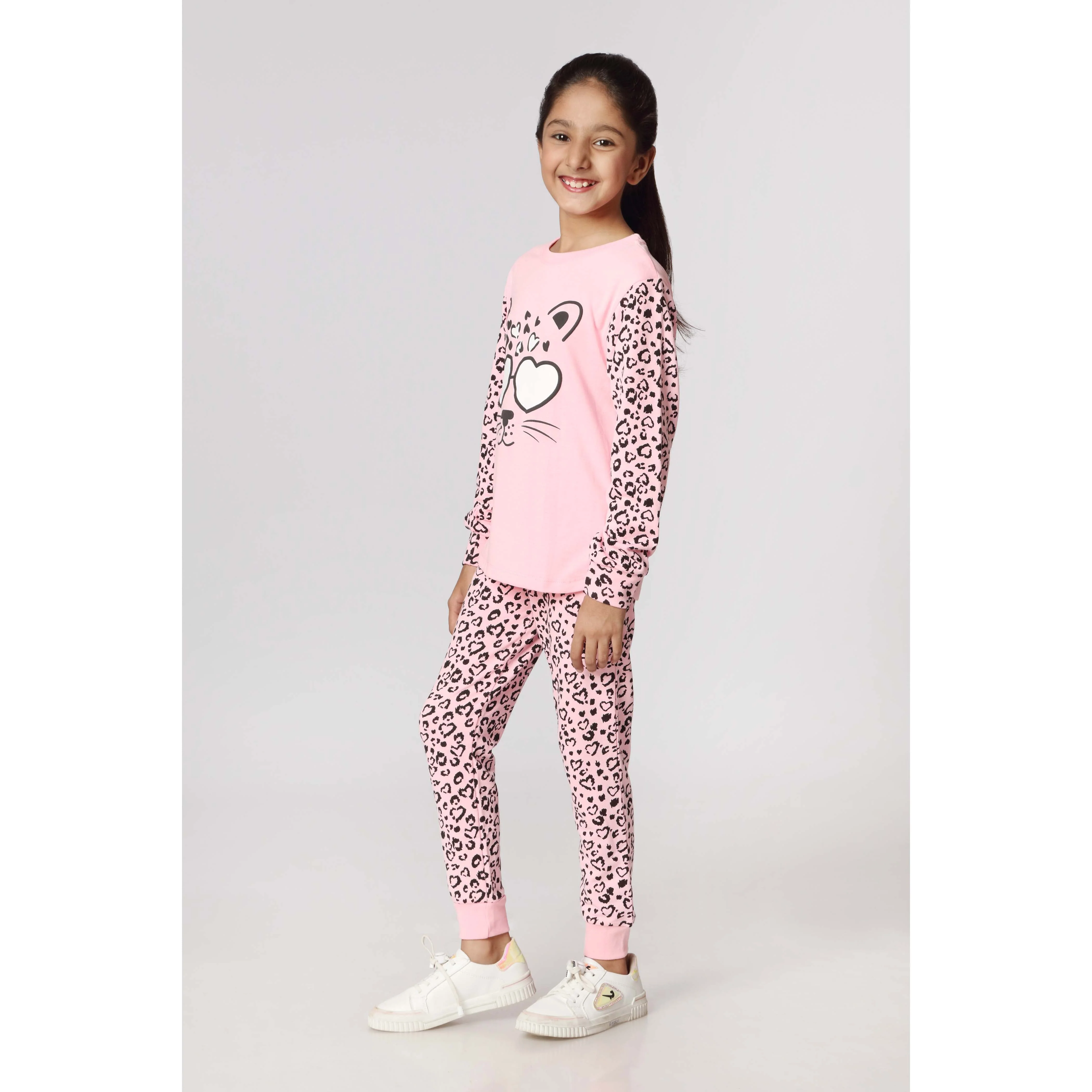 Girls Pink Jersey Shirt PW2839 - Image 2