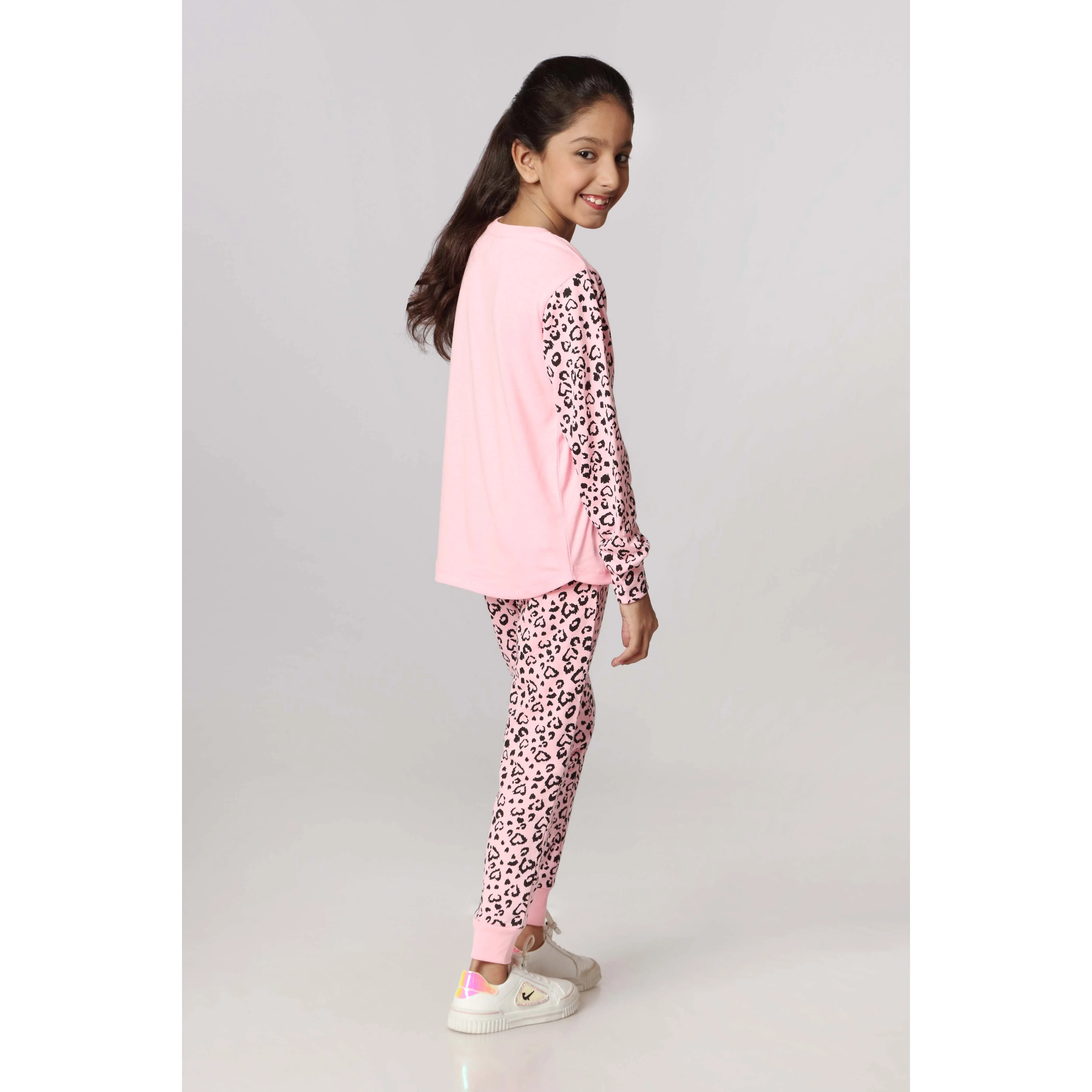 Girls Pink Jersey Shirt PW2839 - Image 3