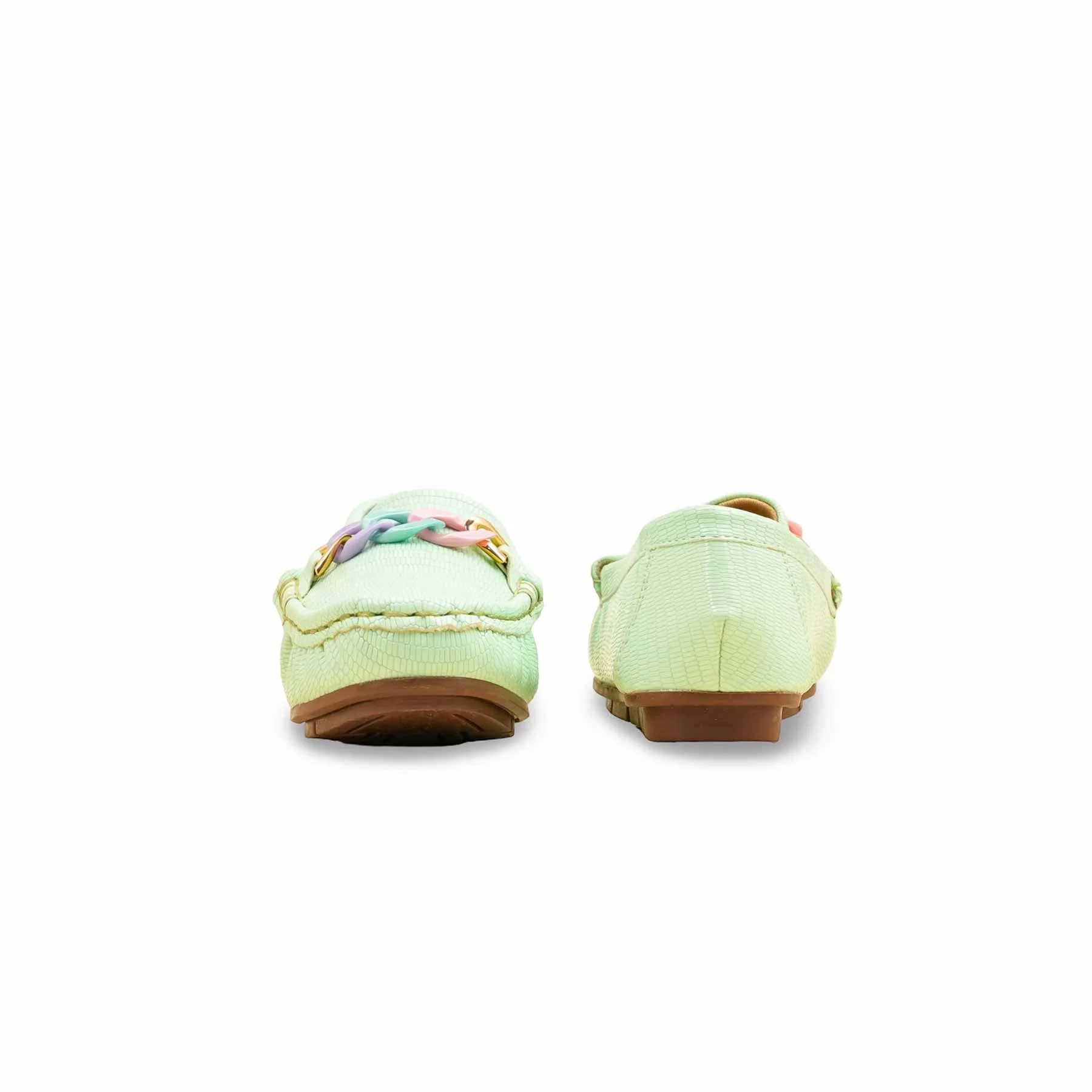 Girls PISTAGREEN Casual Moccasin KD2596 - Image 4