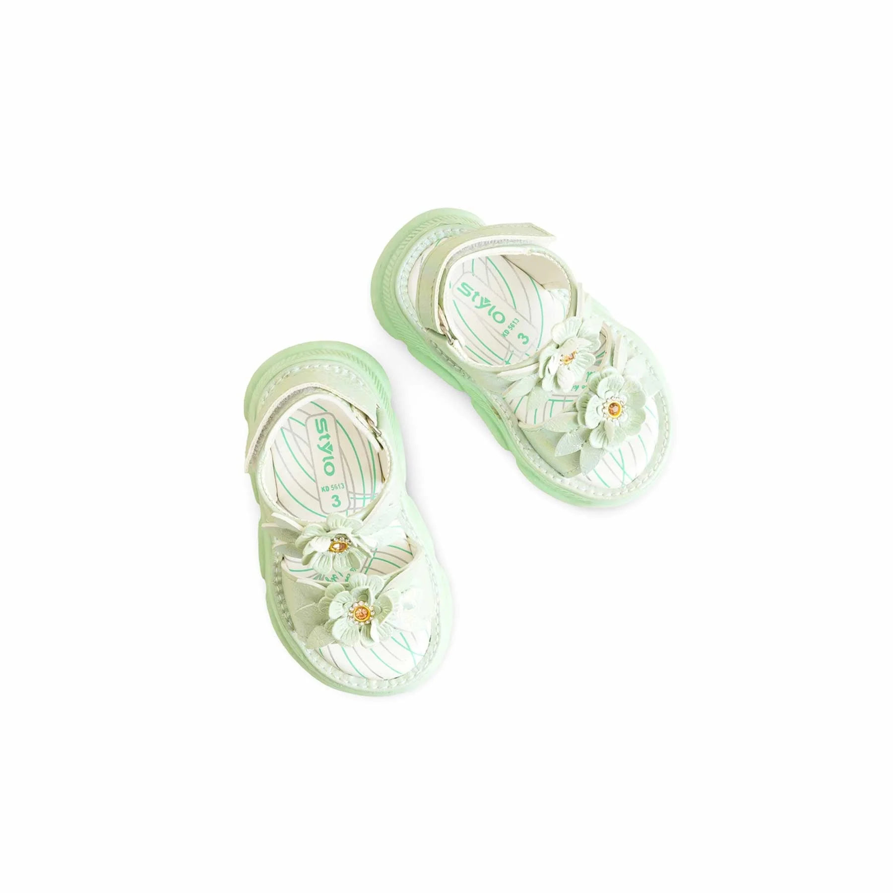 Girls PISTAGREEN Casual Sandal KD5613 - Image 5