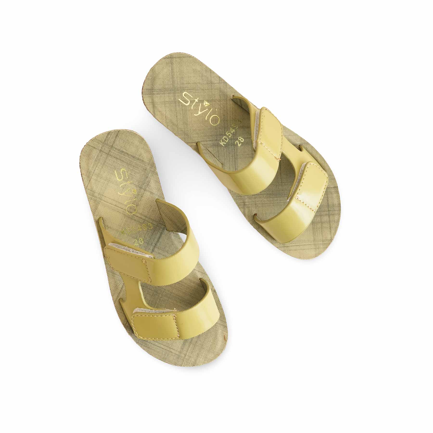 Girls PISTAGREEN Casual Slipper KD5493 - Image 4