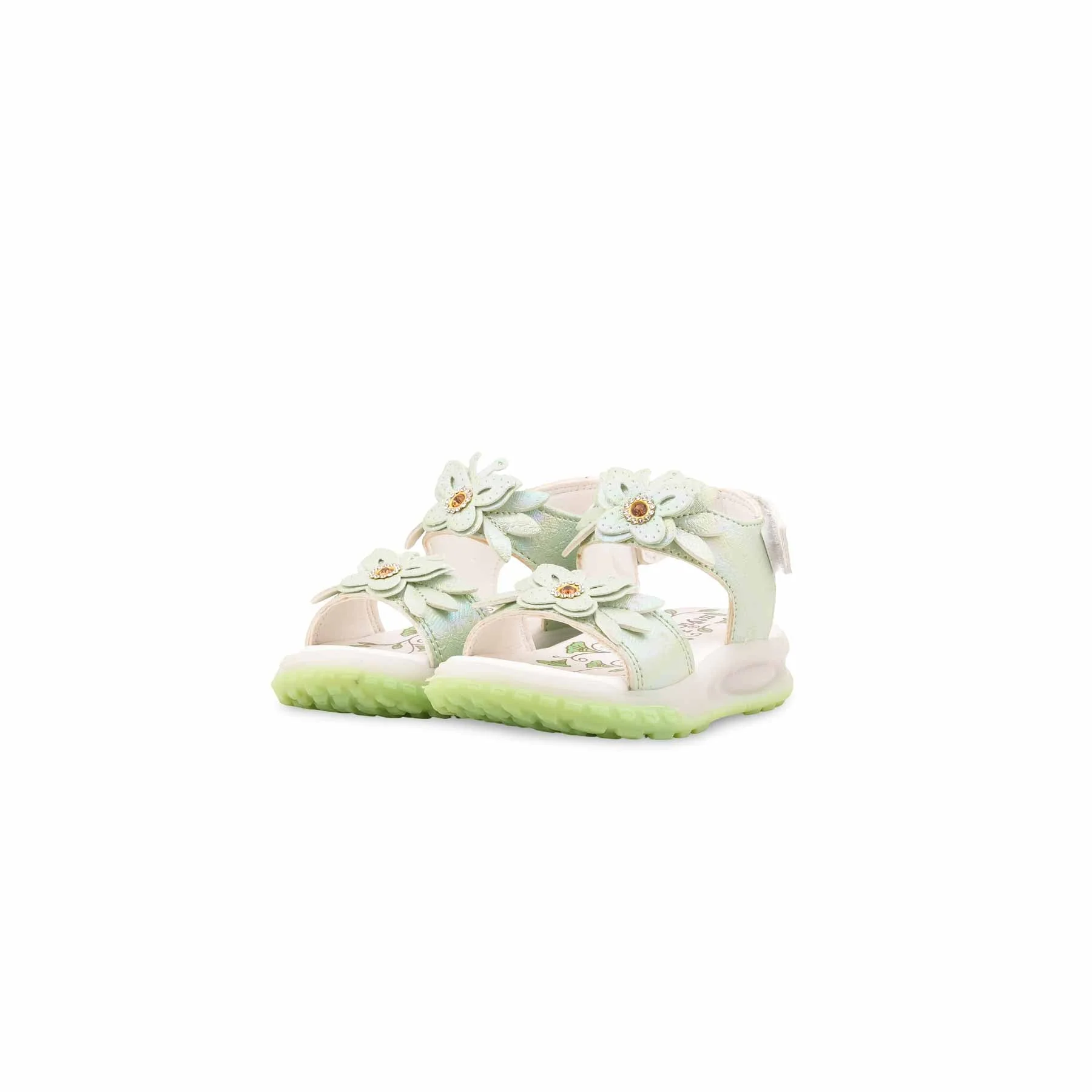 Girls PISTAGREEN Formal Sandal KD5964 - Image 3