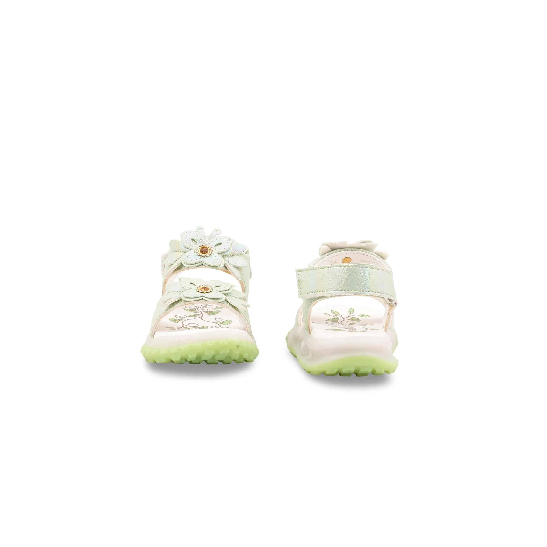 Girls PISTAGREEN Formal Sandal KD5964 - Image 4