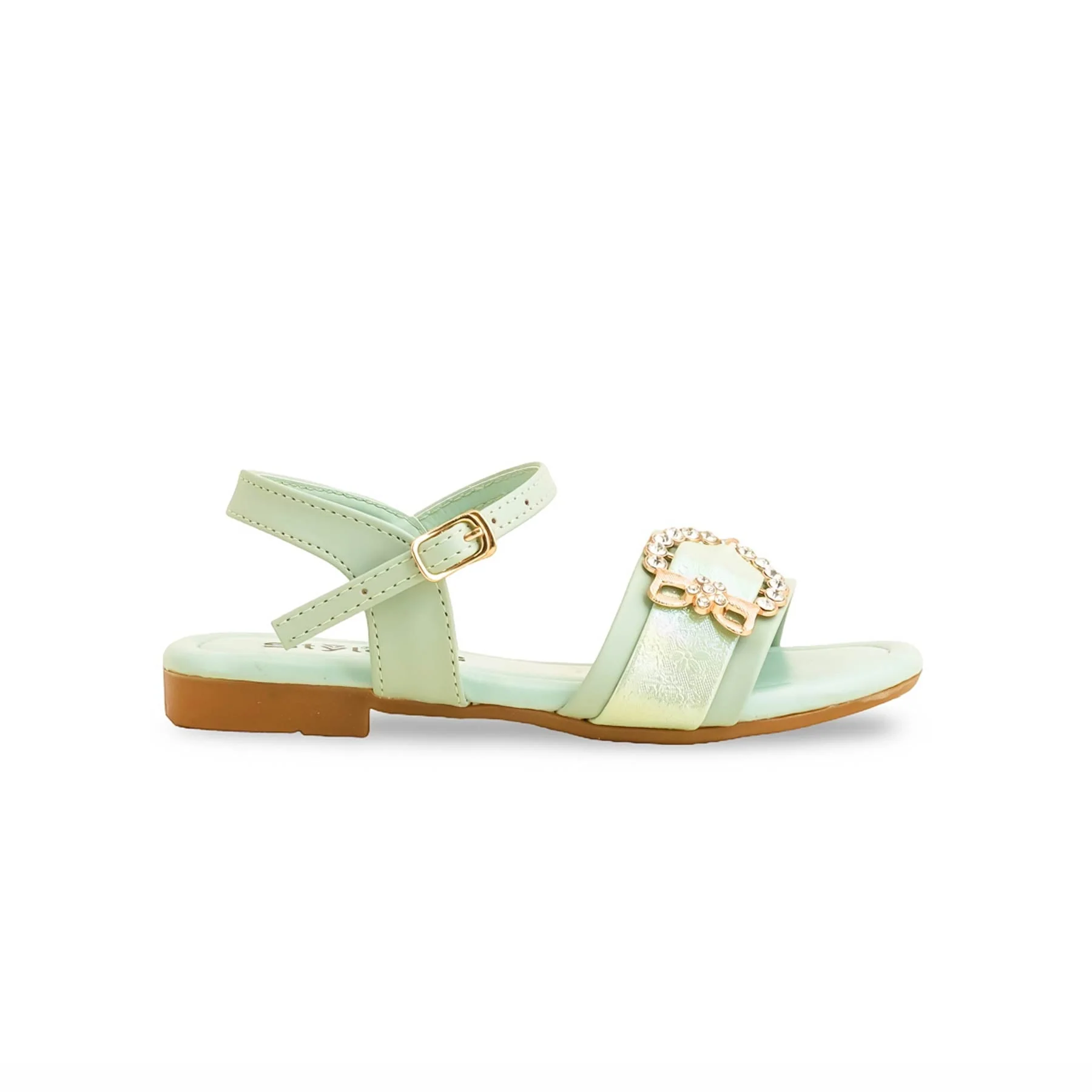 Girls PISTAGREEN Formal Sandal KD9852 - Image 2