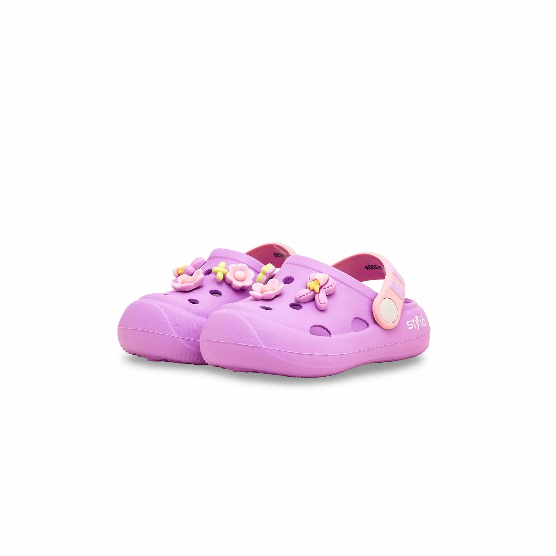 Girls Purple Casual Flip Flop KD5520 - Image 2