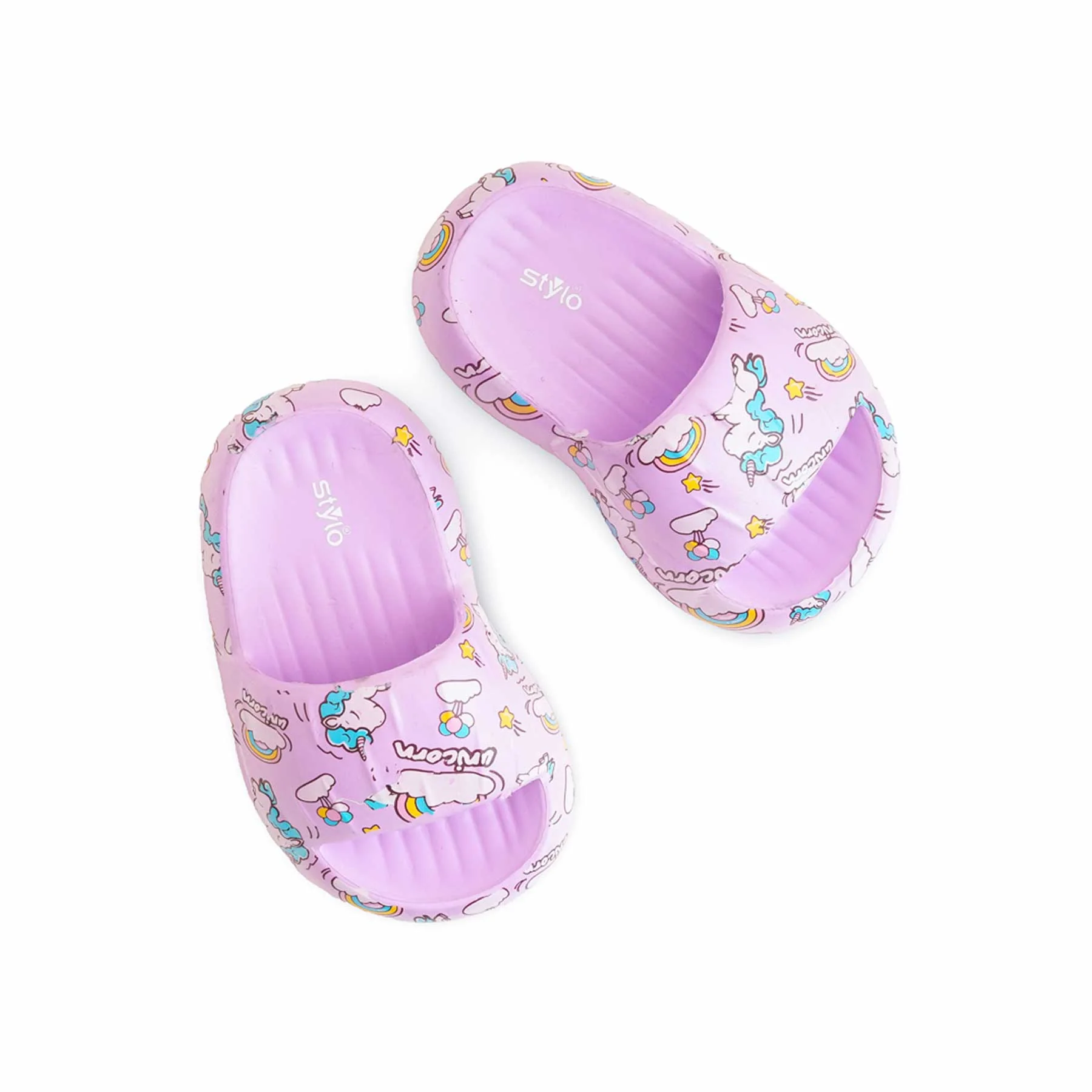 Girls Purple Casual Flip Flop KD5690 - Image 5