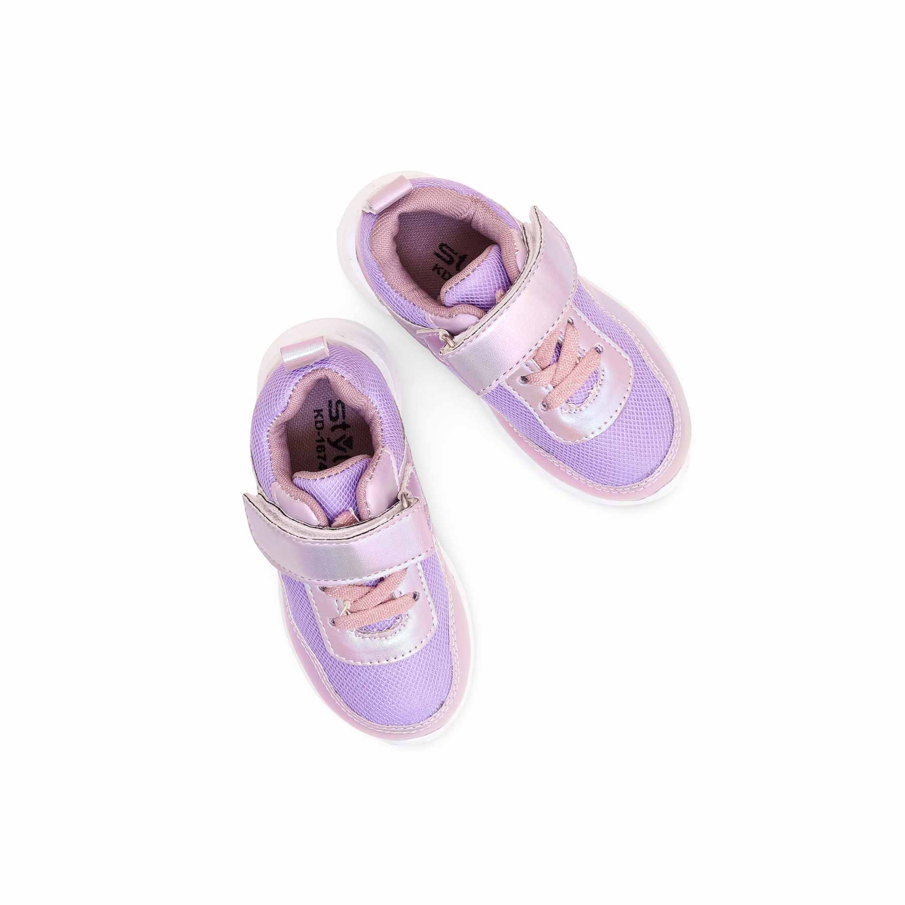 Girls Purple Casual Jogger KD1674 - Image 5