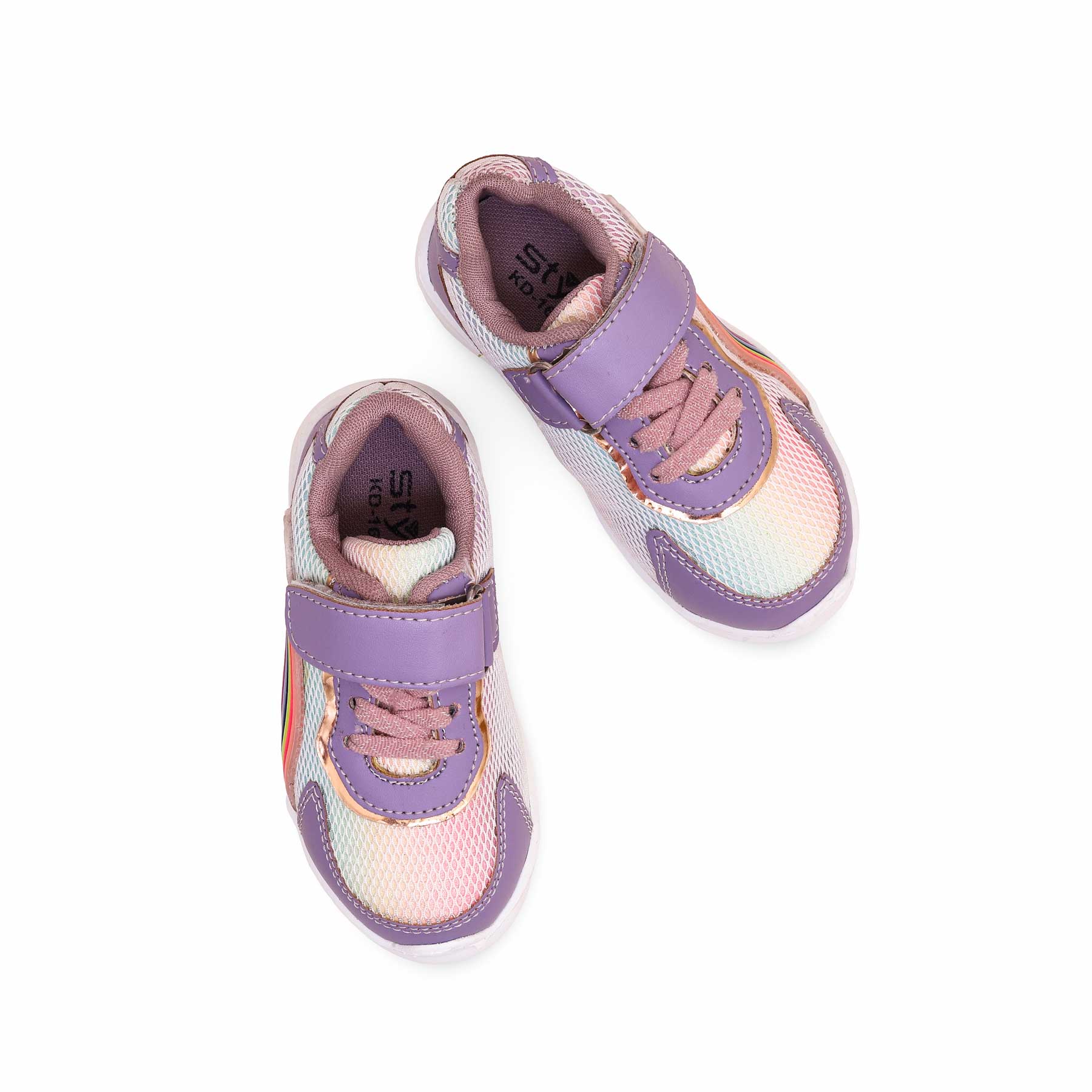 Girls Purple Casual Jogger KD1677 - Image 4