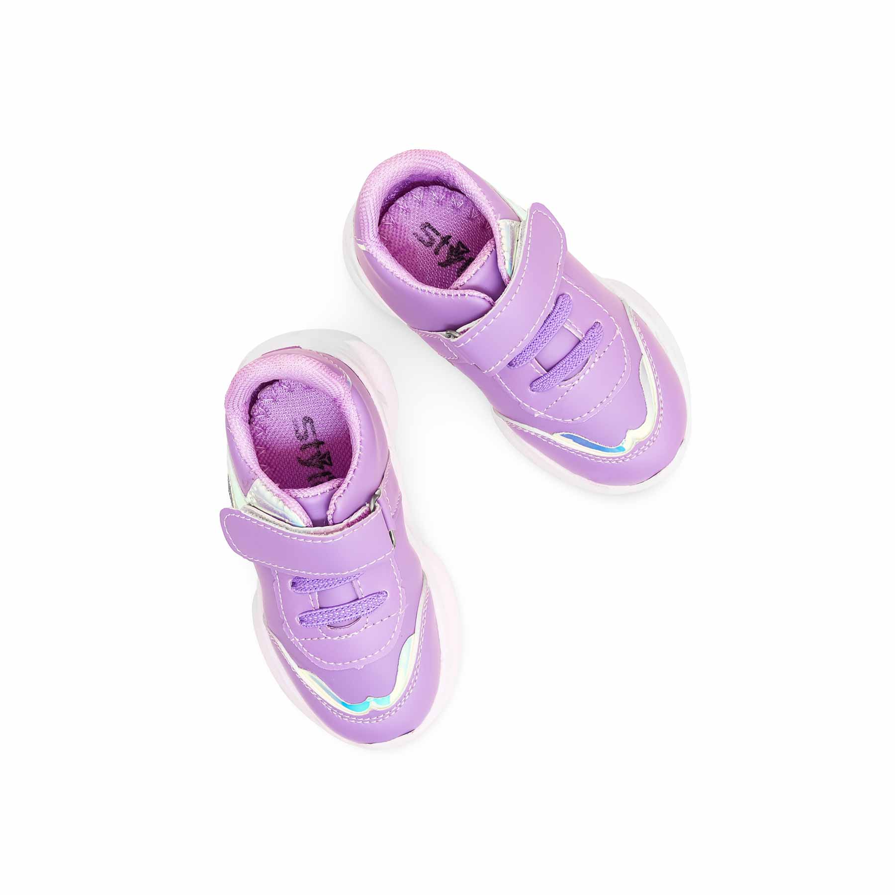 Girls Purple Casual Jogger KD1813 - Image 5