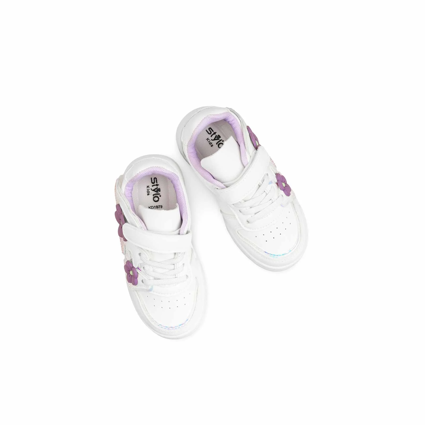 Girls Purple Casual Jogger KD1979 - Image 5