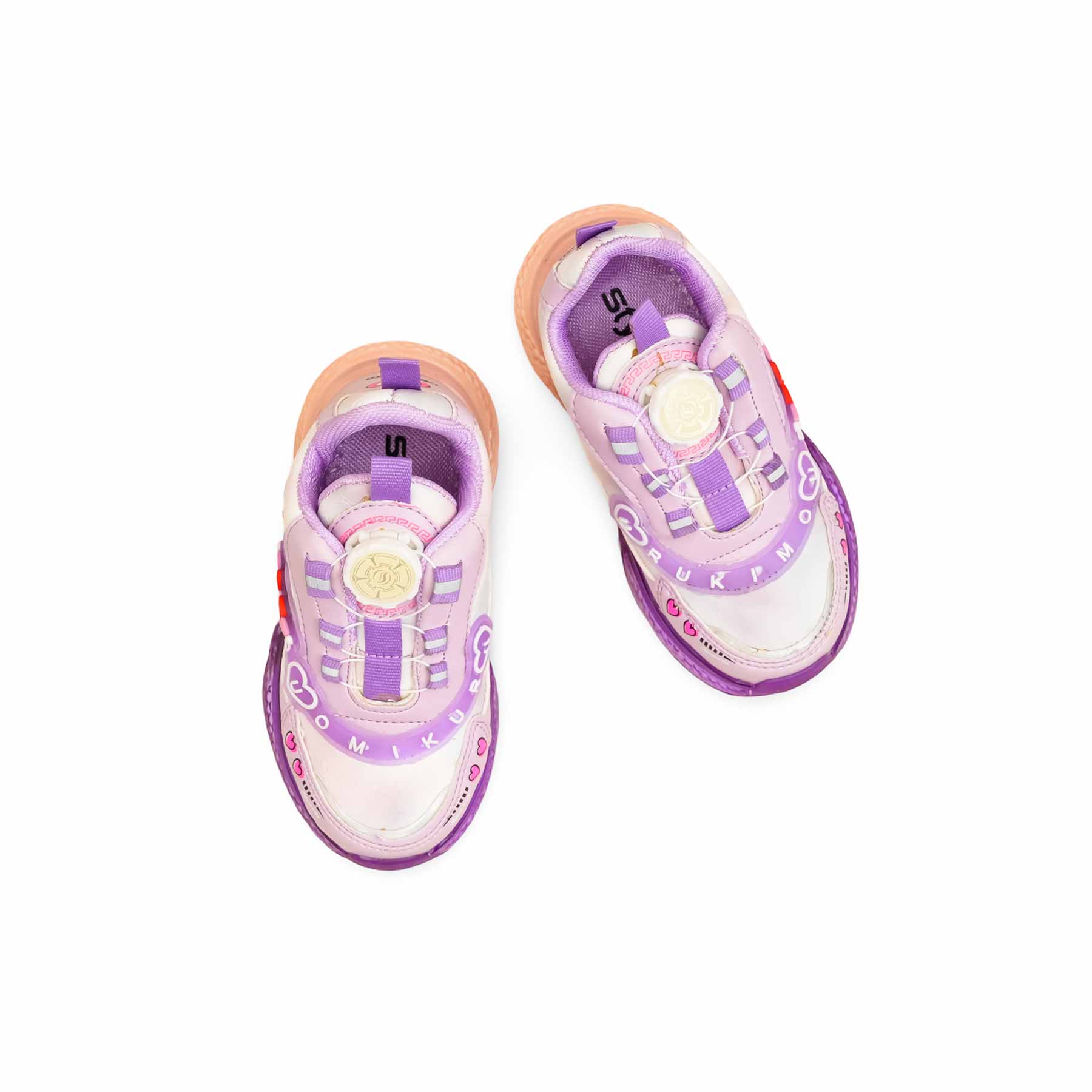 Girls Purple Casual Jogger KD1994 - Image 5
