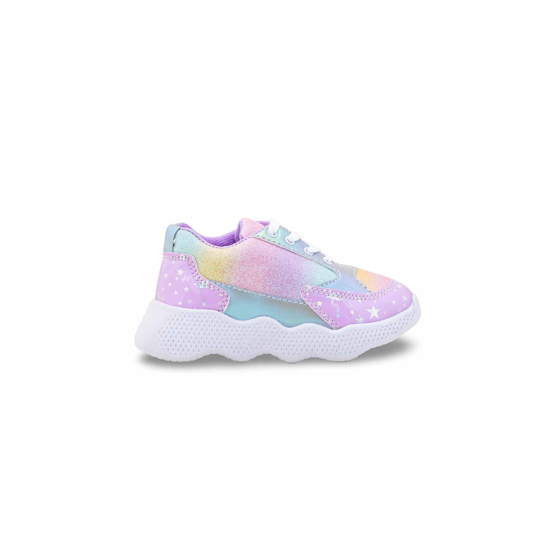 Girls Purple Casual Jogger KD8107 - Image 2