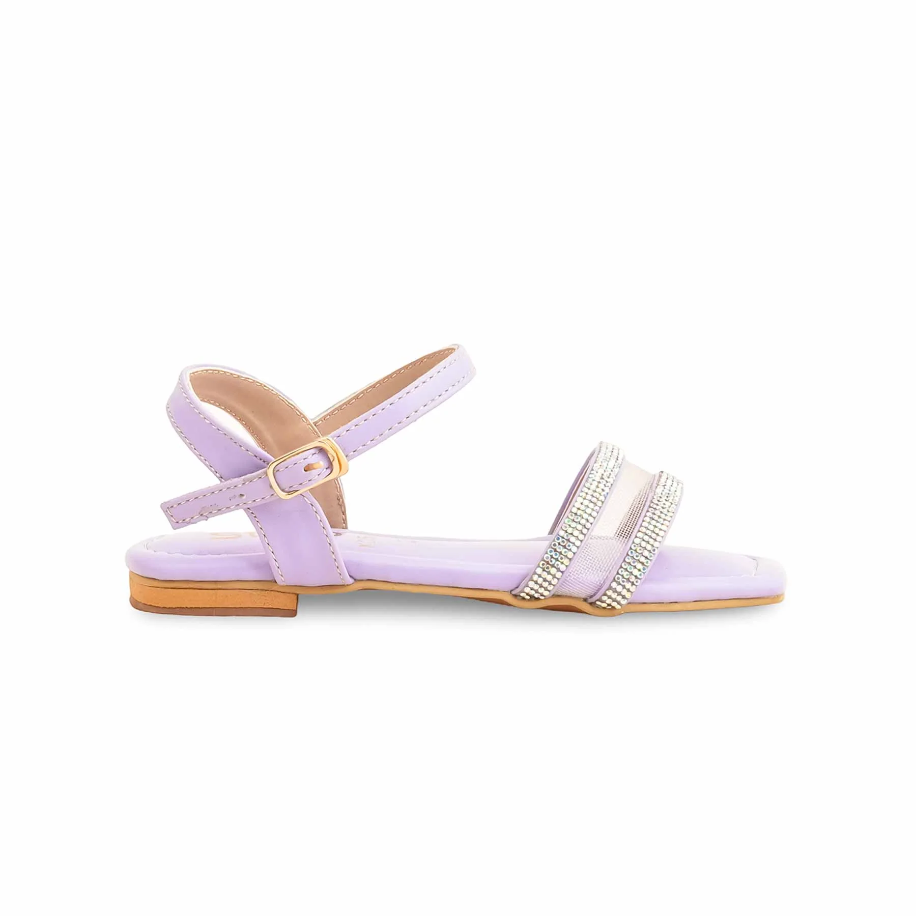 Girls Purple Casual Sandal KD5631 - Image 2