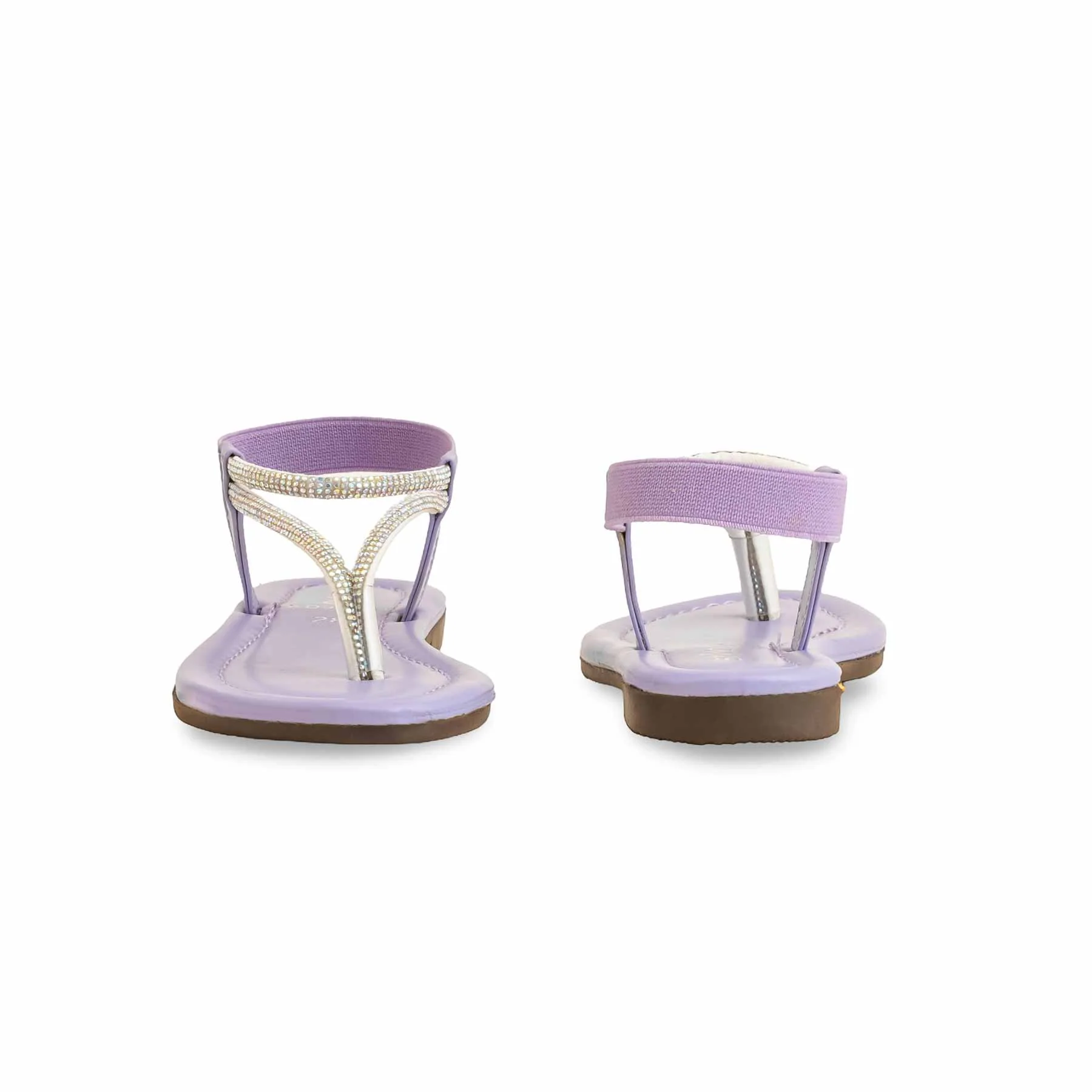 Girls Purple Casual Sandal KD9874 - Image 2