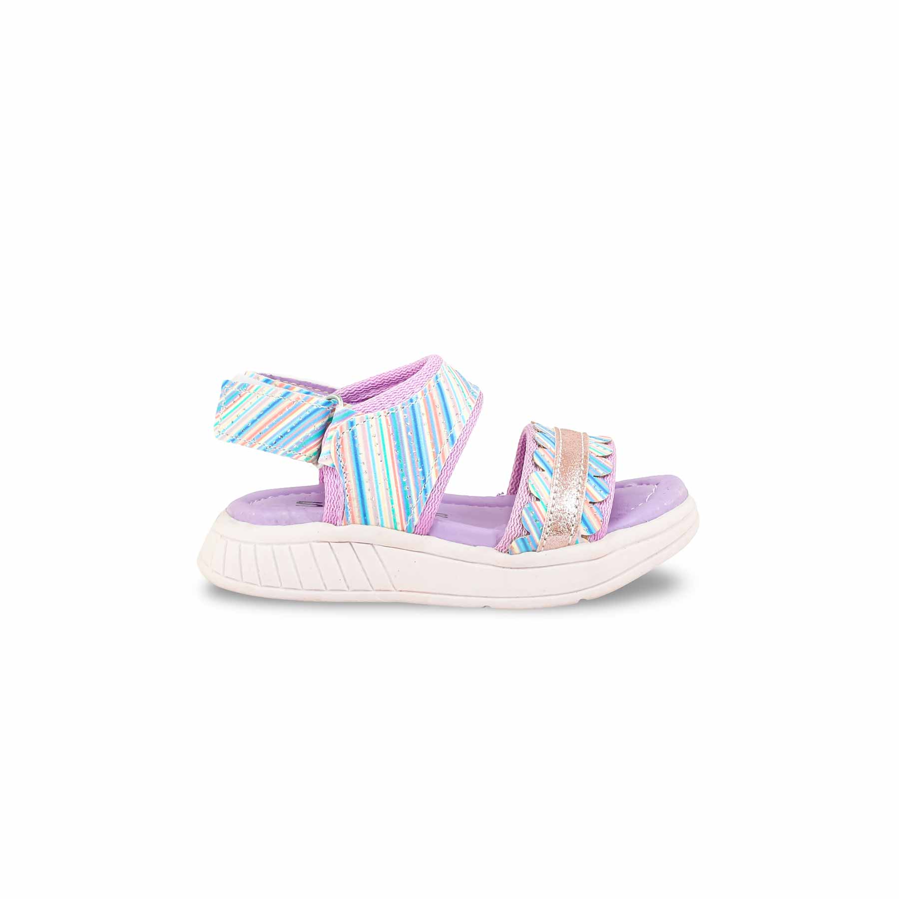 Girls Purple Casual Sandal KD9907 - Image 2