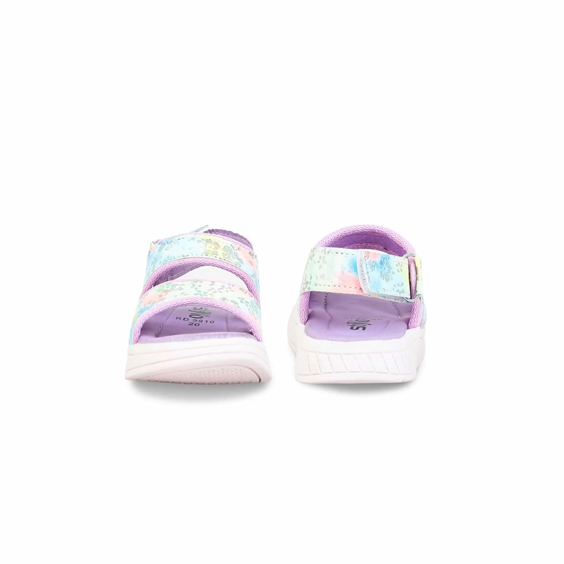 Girls Purple Casual Sandal KD9910 - Image 3