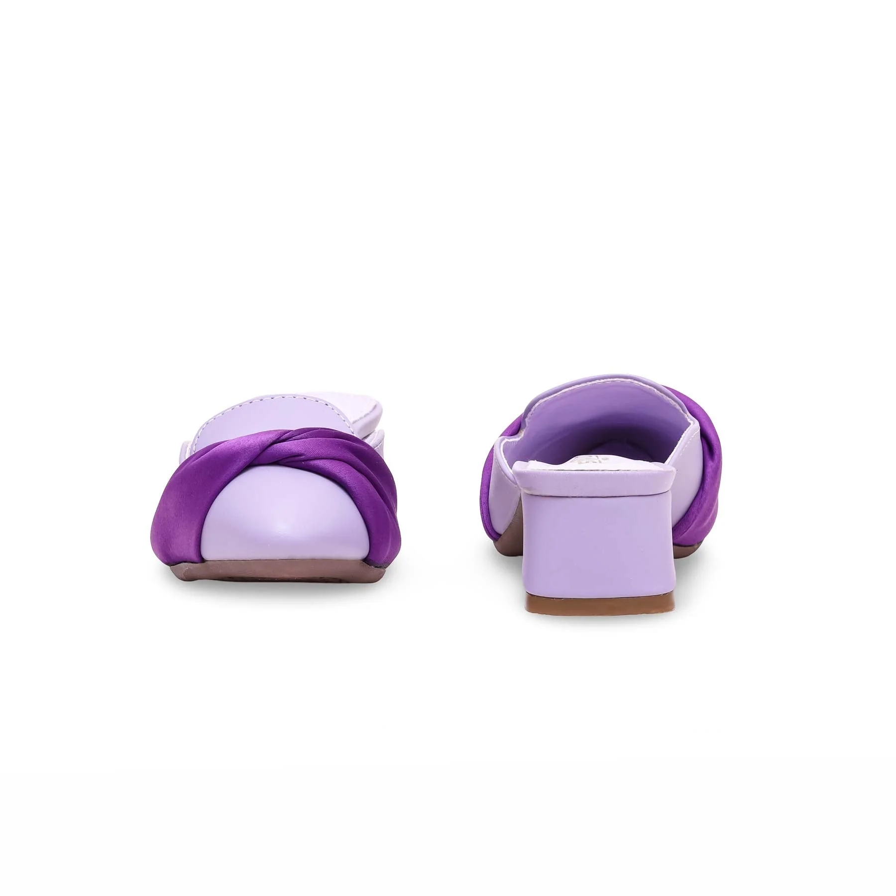 Girls Purple Formal Pumps KD2295 - Image 3