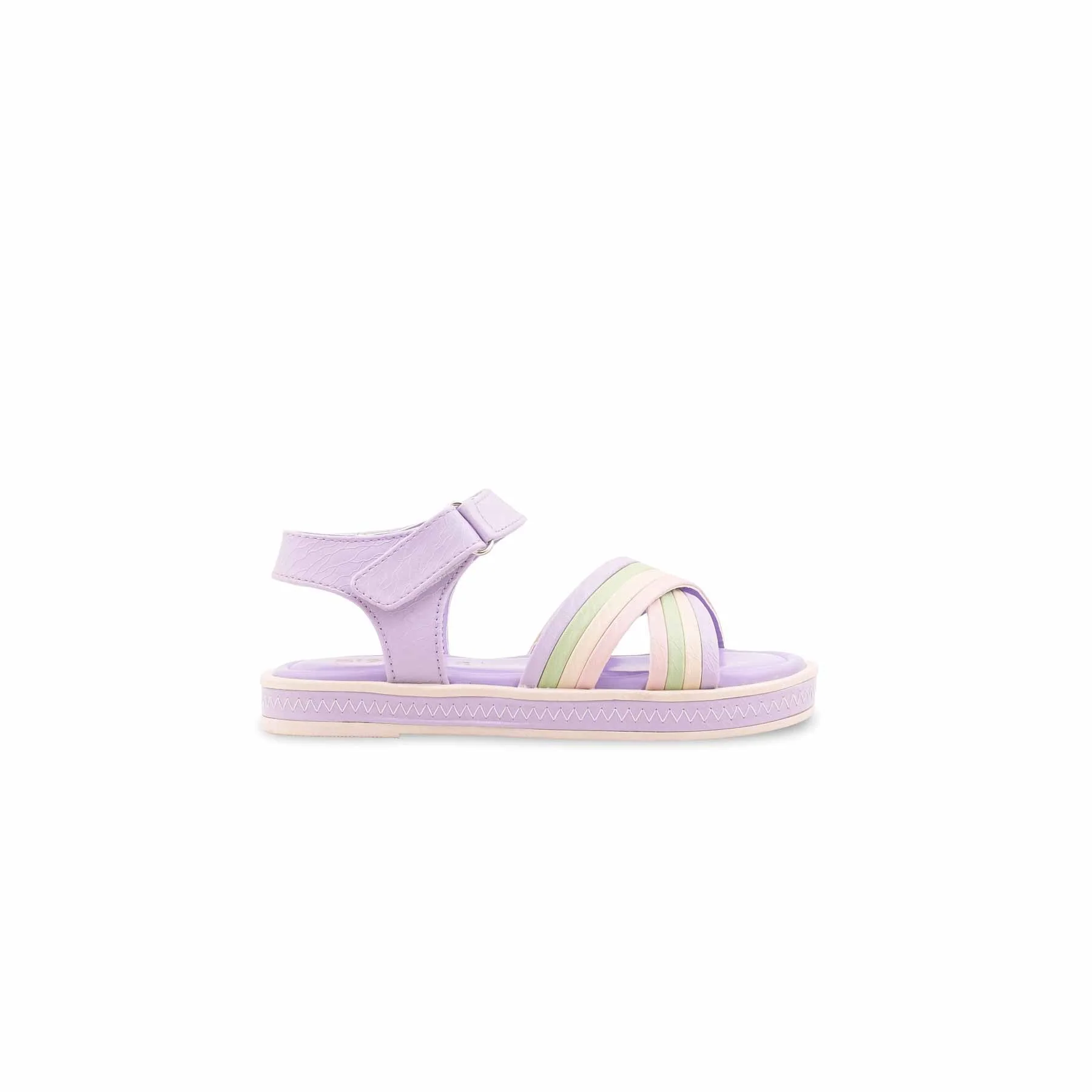 Girls Purple Formal Sandal KD5746 - Image 2