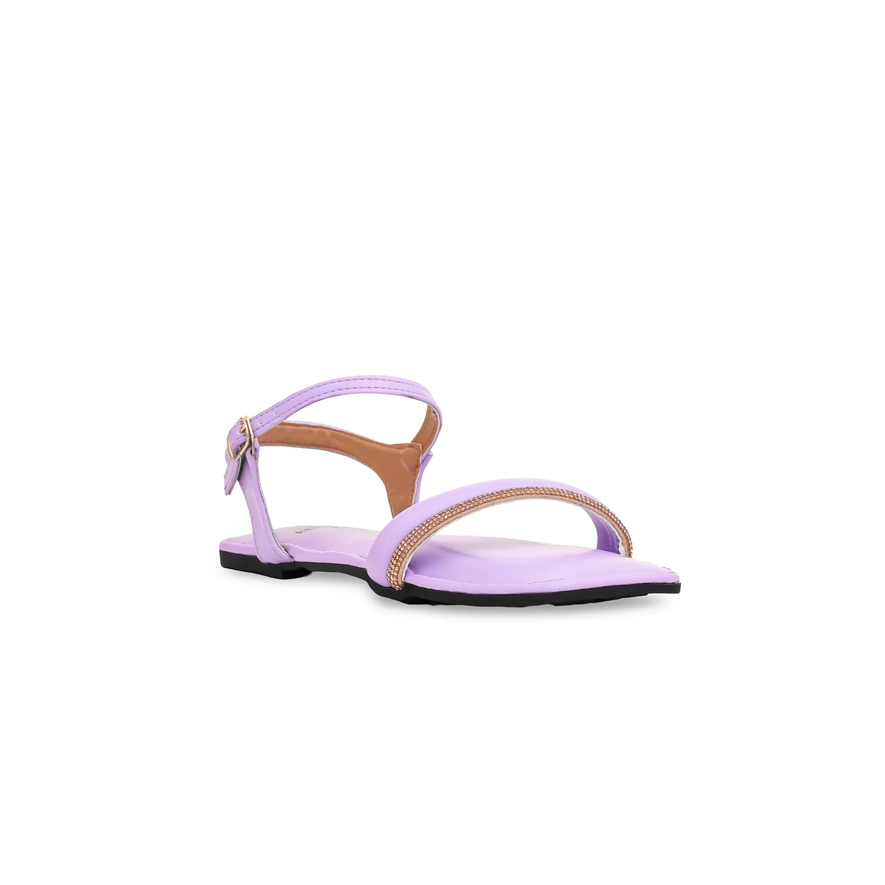 Girls Purple Formal Sandal KD7878 - Image 2