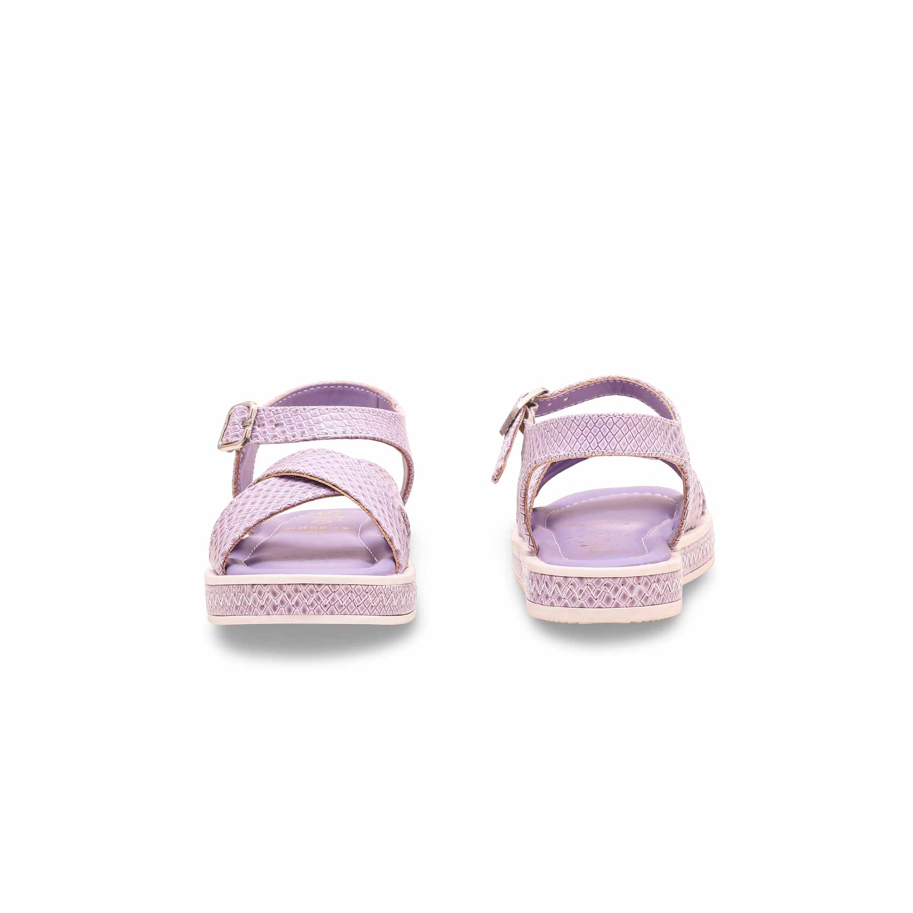 Girls Purple Formal Sandal KD9837 - Image 4