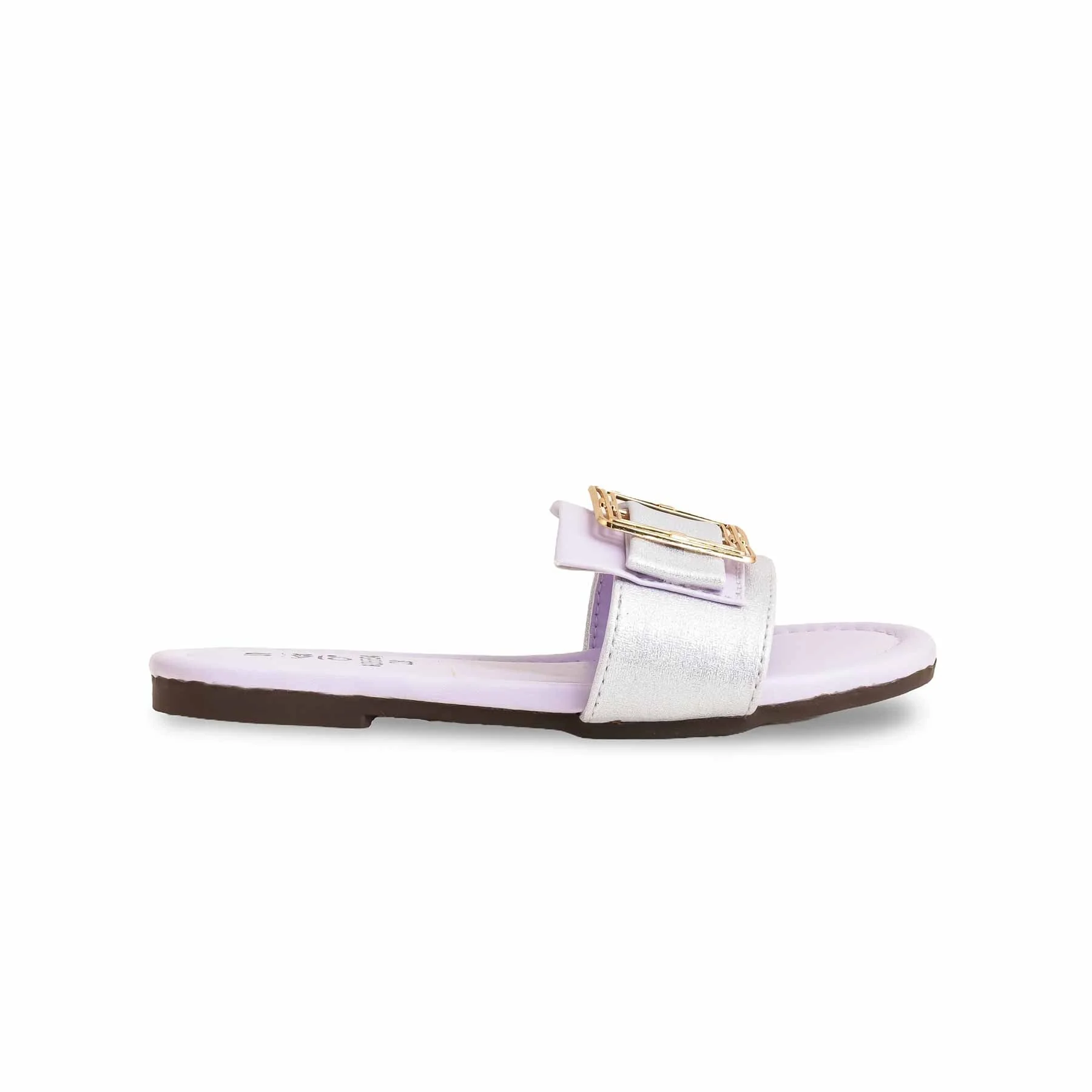 Girls Purple Formal Slipper KD5554 - Image 2