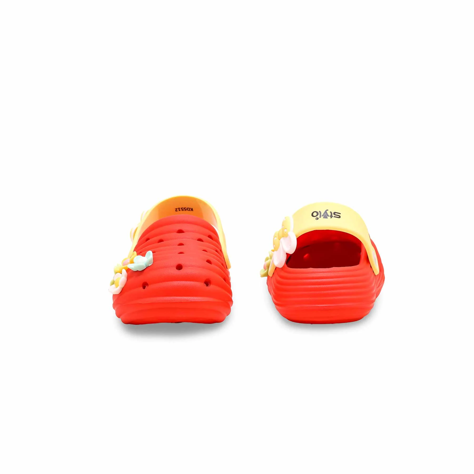 Girls Red Casual Flip Flop KD5512 - Image 3