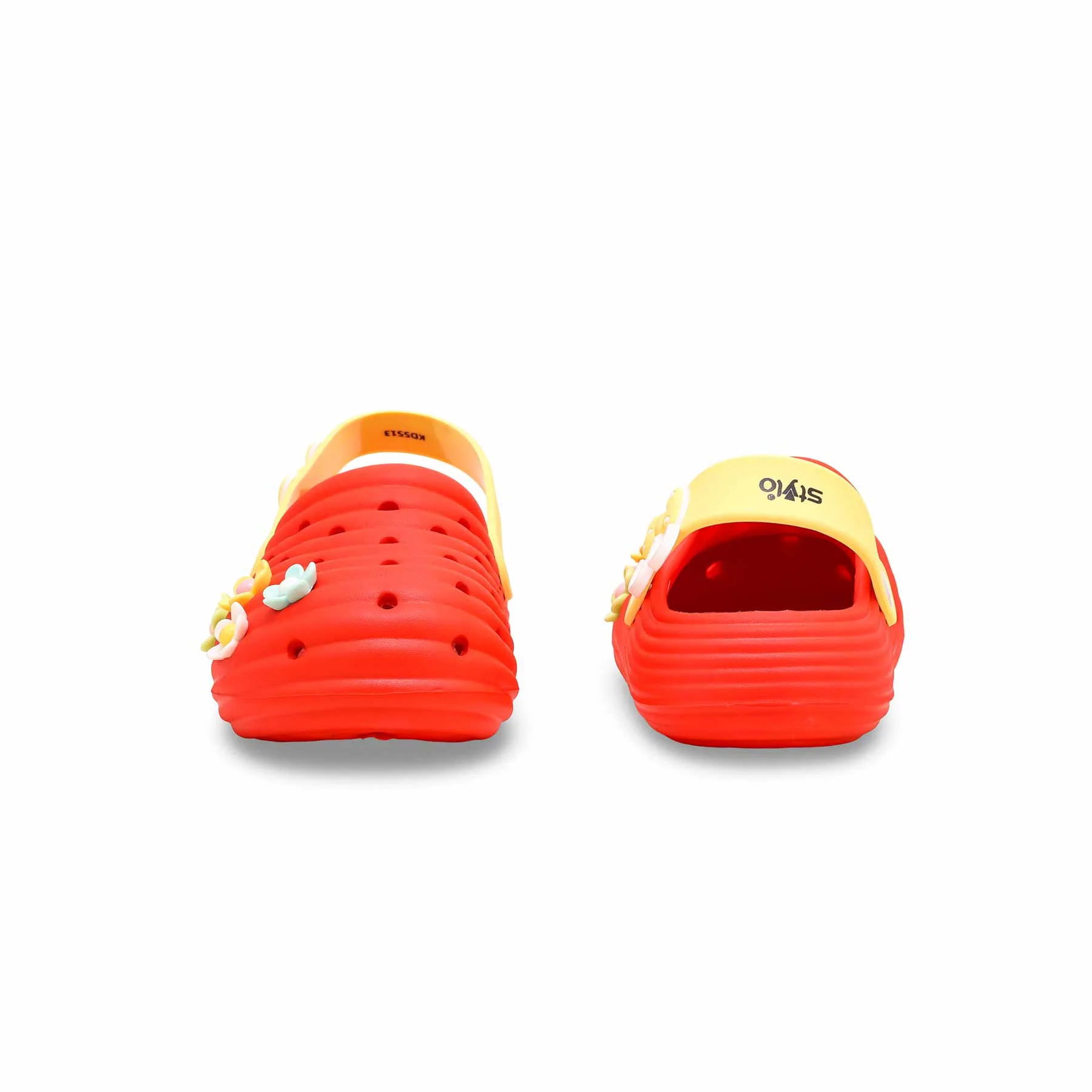 Girls Red Casual Flip Flop KD5513 - Image 3