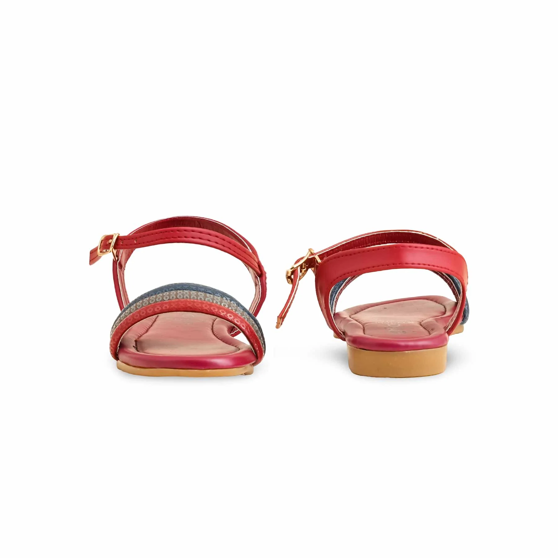 Girls Red Casual Sandal KD9850 - Image 4