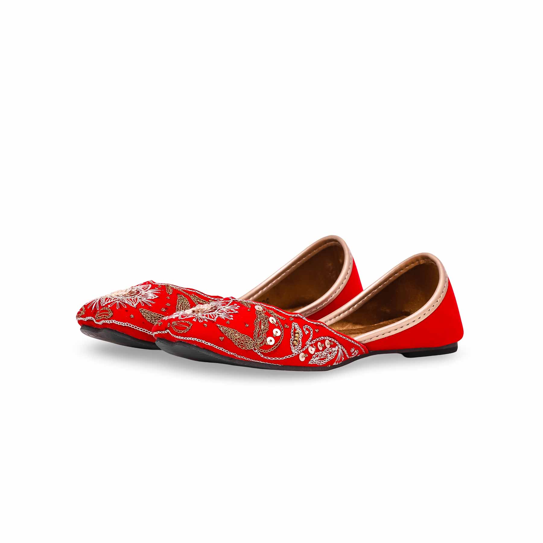 Girls Red Fancy Khussa KD2226 - Image 2