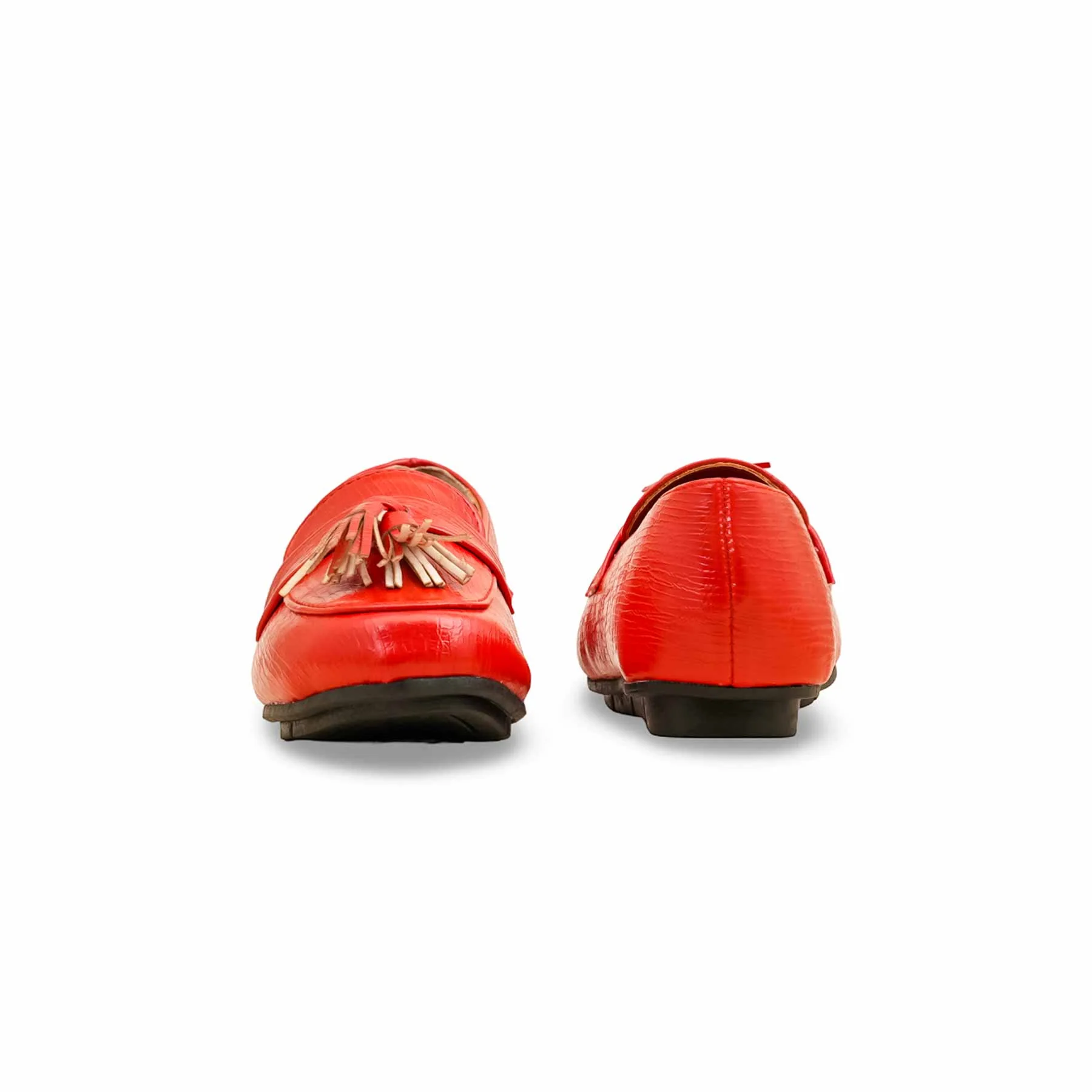Girls Red Formal Pumps KD2642 - Image 4