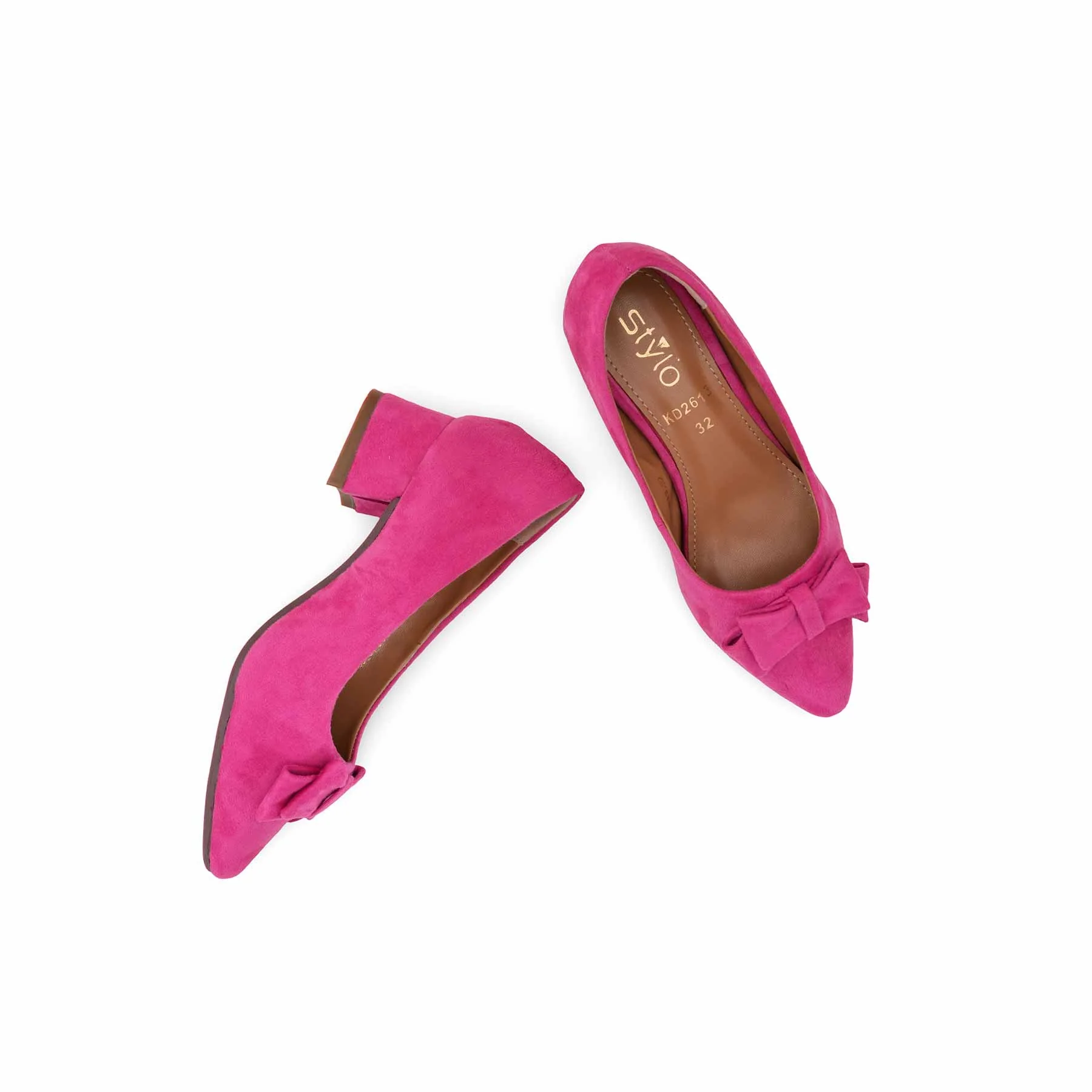 Girls Rose Formal Pumps KD2613 - Image 5