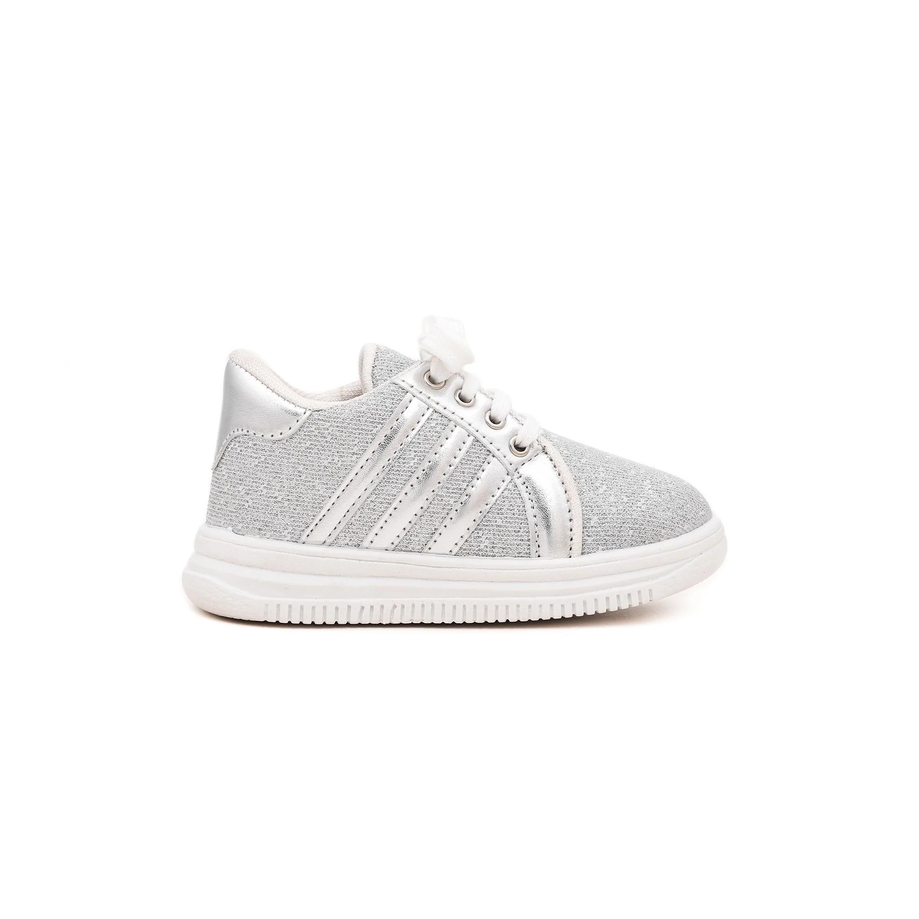 Girls Silver Casual Jogger KD1589 - Image 2