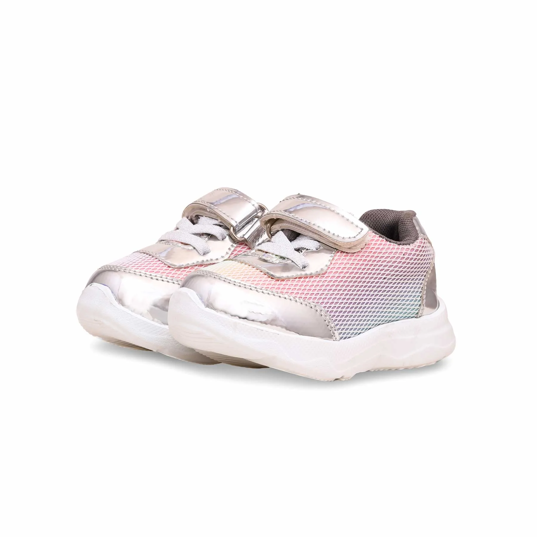Girls Silver Casual Jogger KD1659 - Image 3