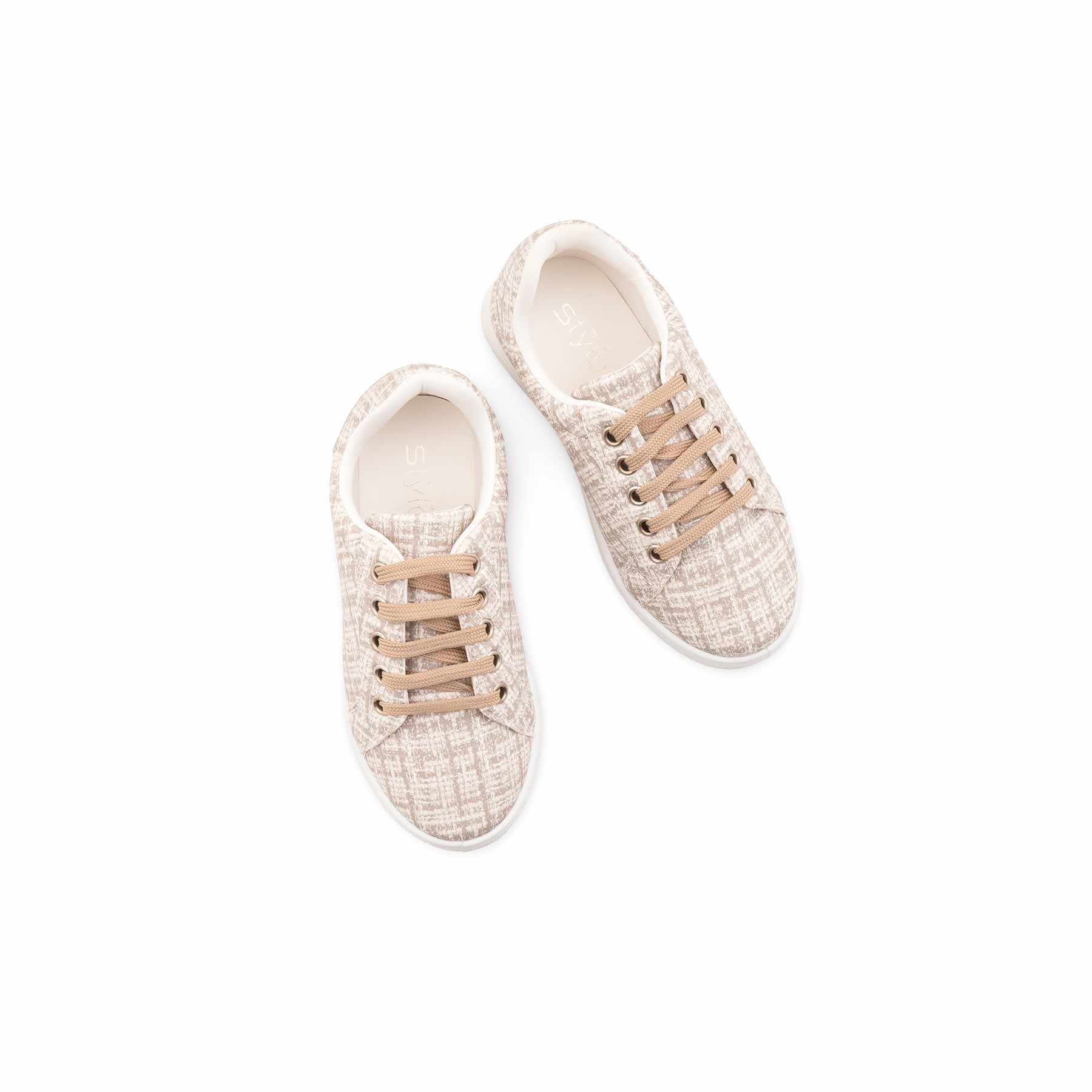 Girls Silver Casual Jogger KD8143 - Image 5