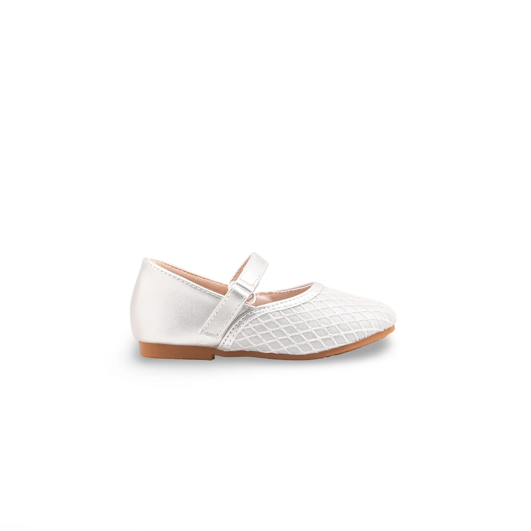 Girls Silver Casual Sandal KD2457 - Image 2