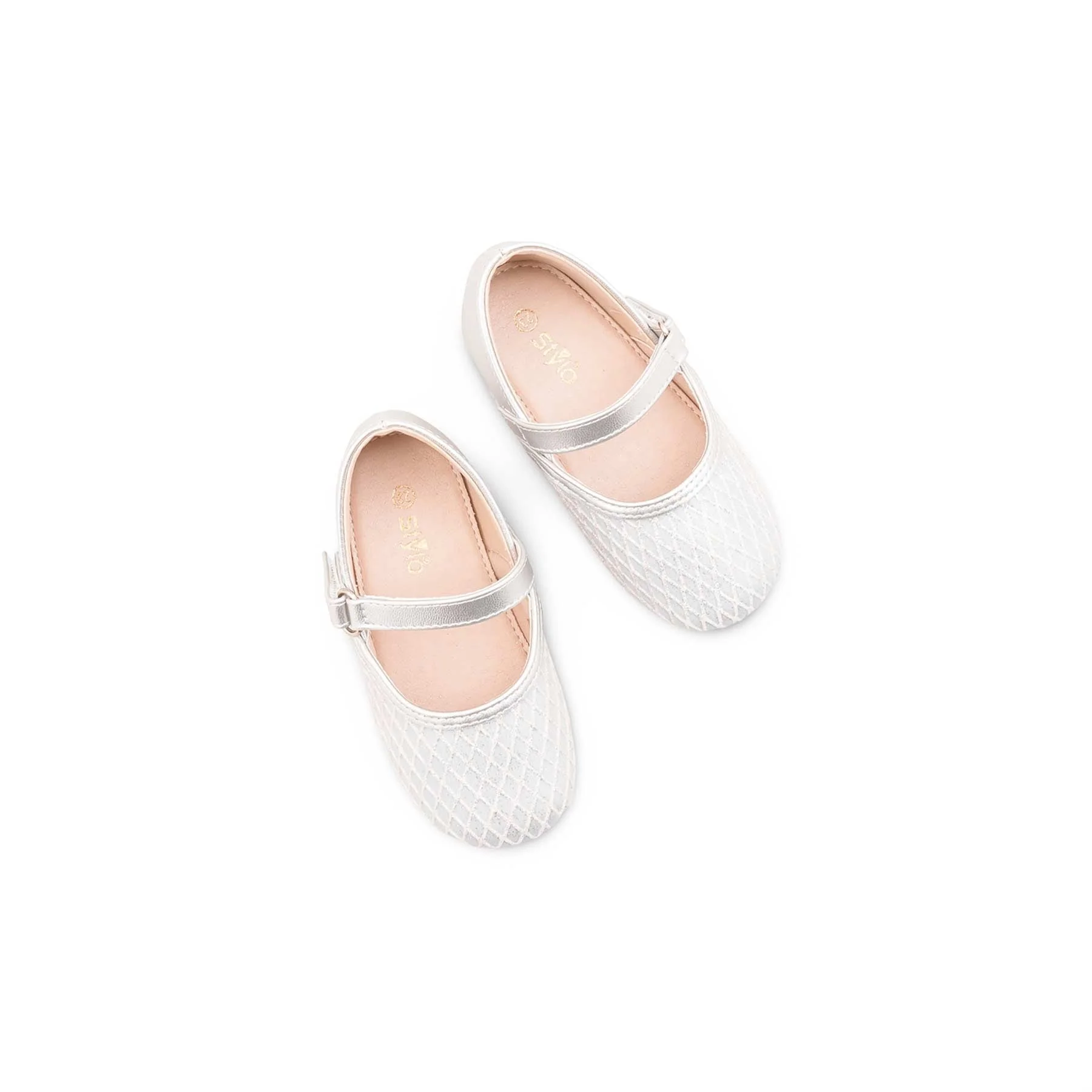 Girls Silver Casual Sandal KD2457 - Image 5
