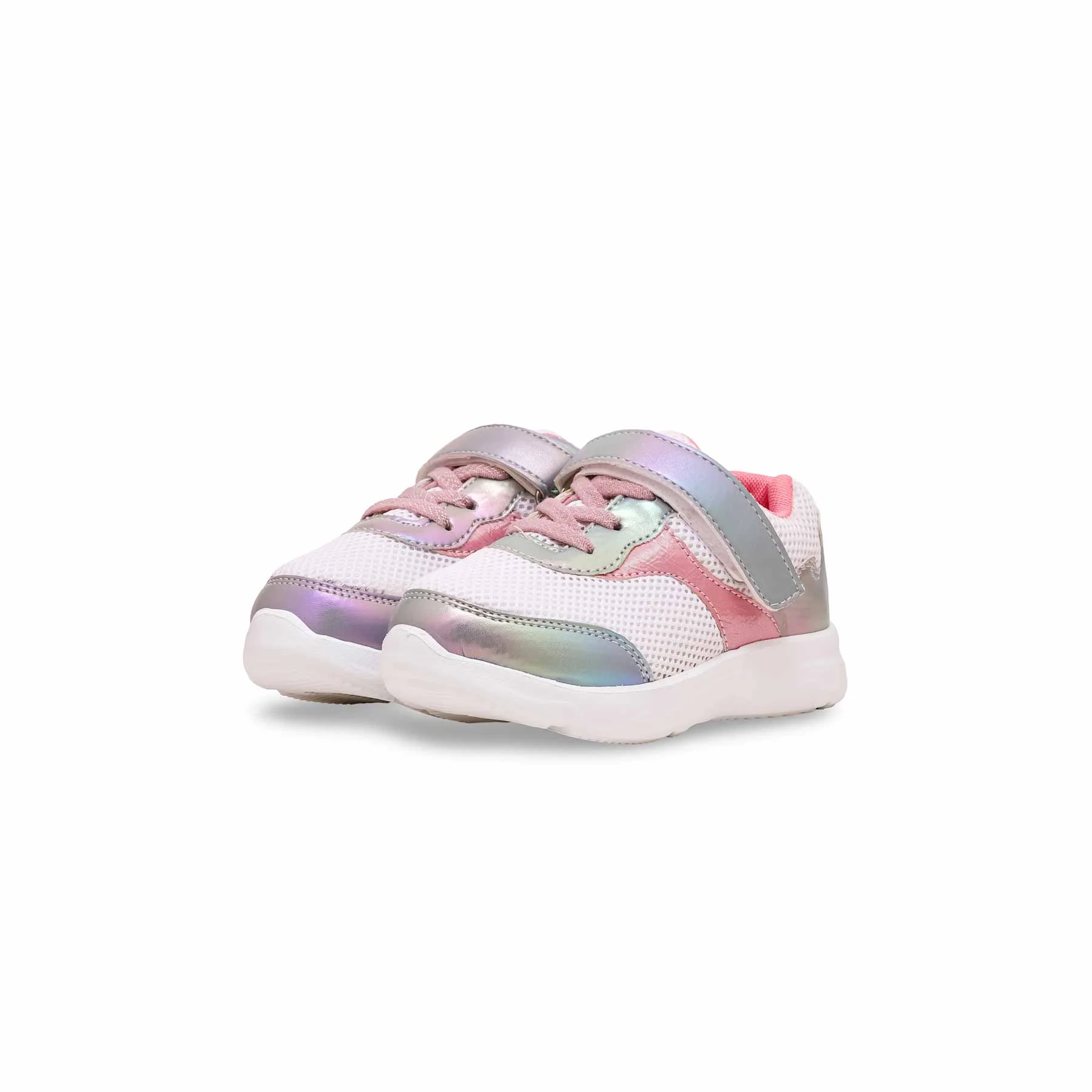 Girls Silver Casual Shoes KD1667 - Image 3