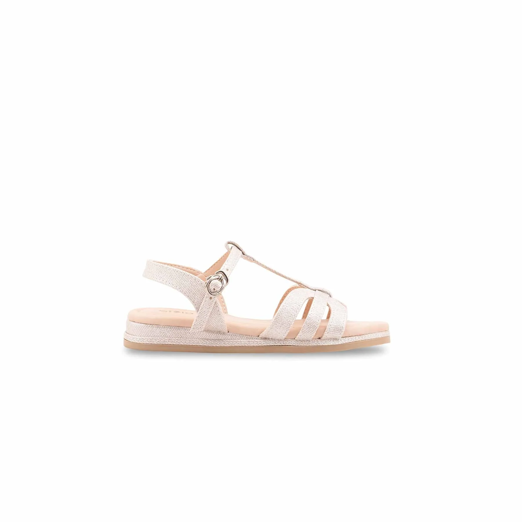 Girls Silver Formal Sandal KD5772 - Image 2