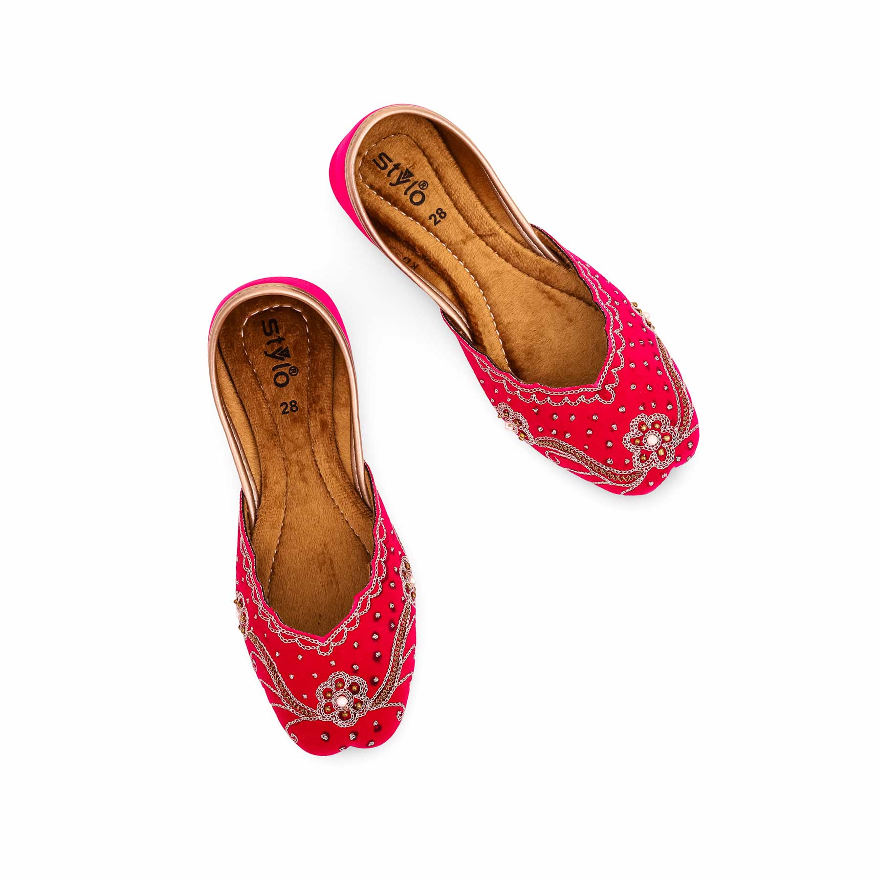 Girls Skpink Fancy Khussa KD2232 - Image 4