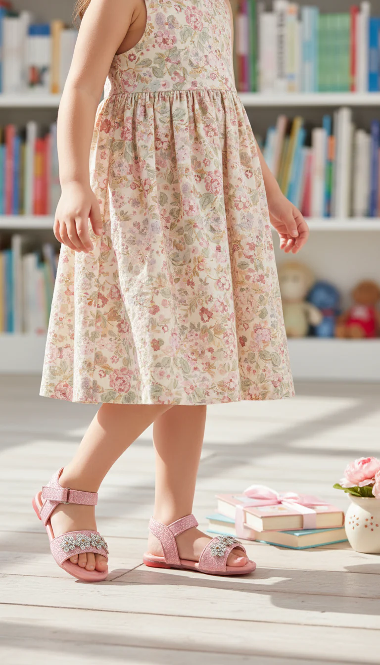 Girls Skpink Fancy Sandal KD5814