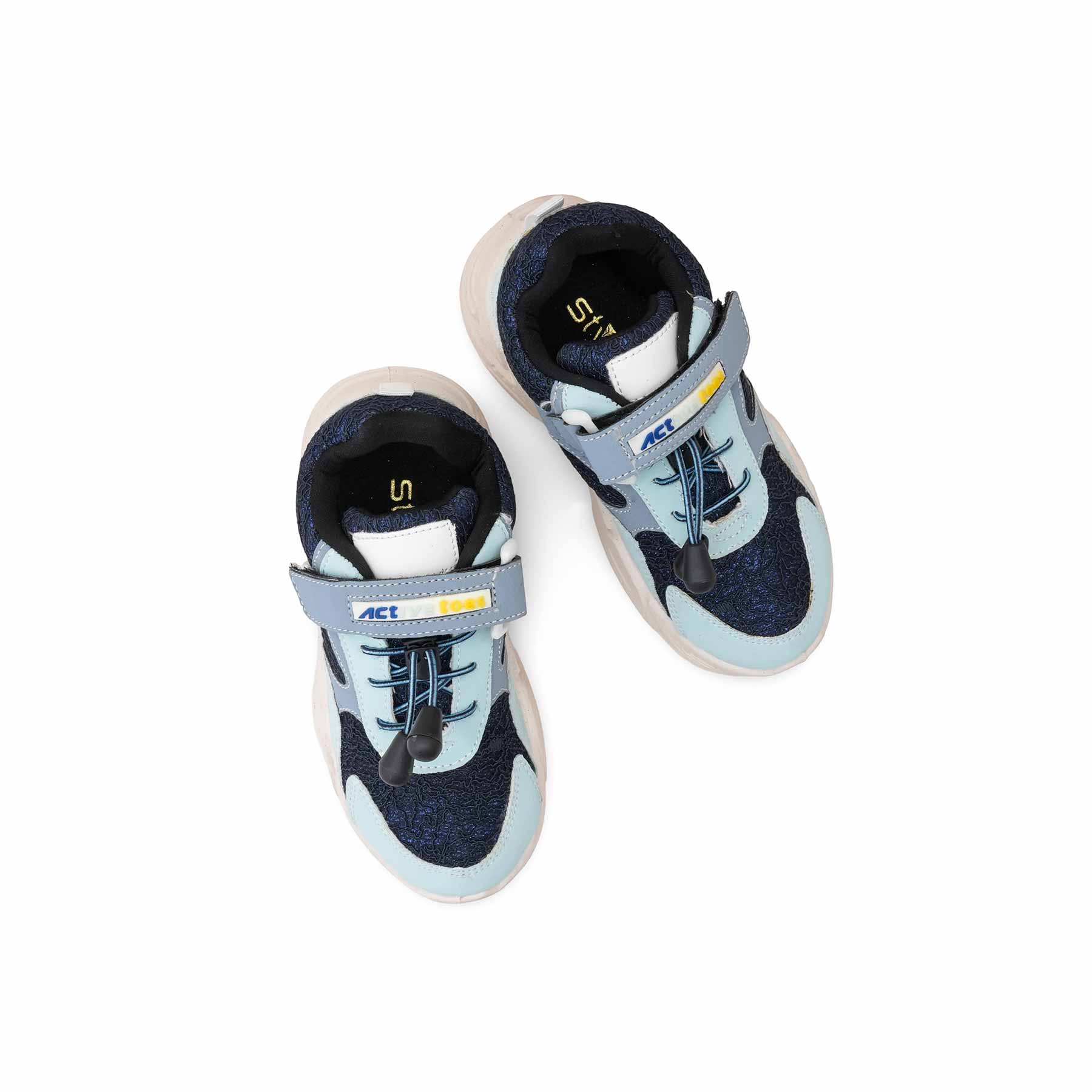 Girls Sky Blue Casual Jogger KD1905 - Image 5